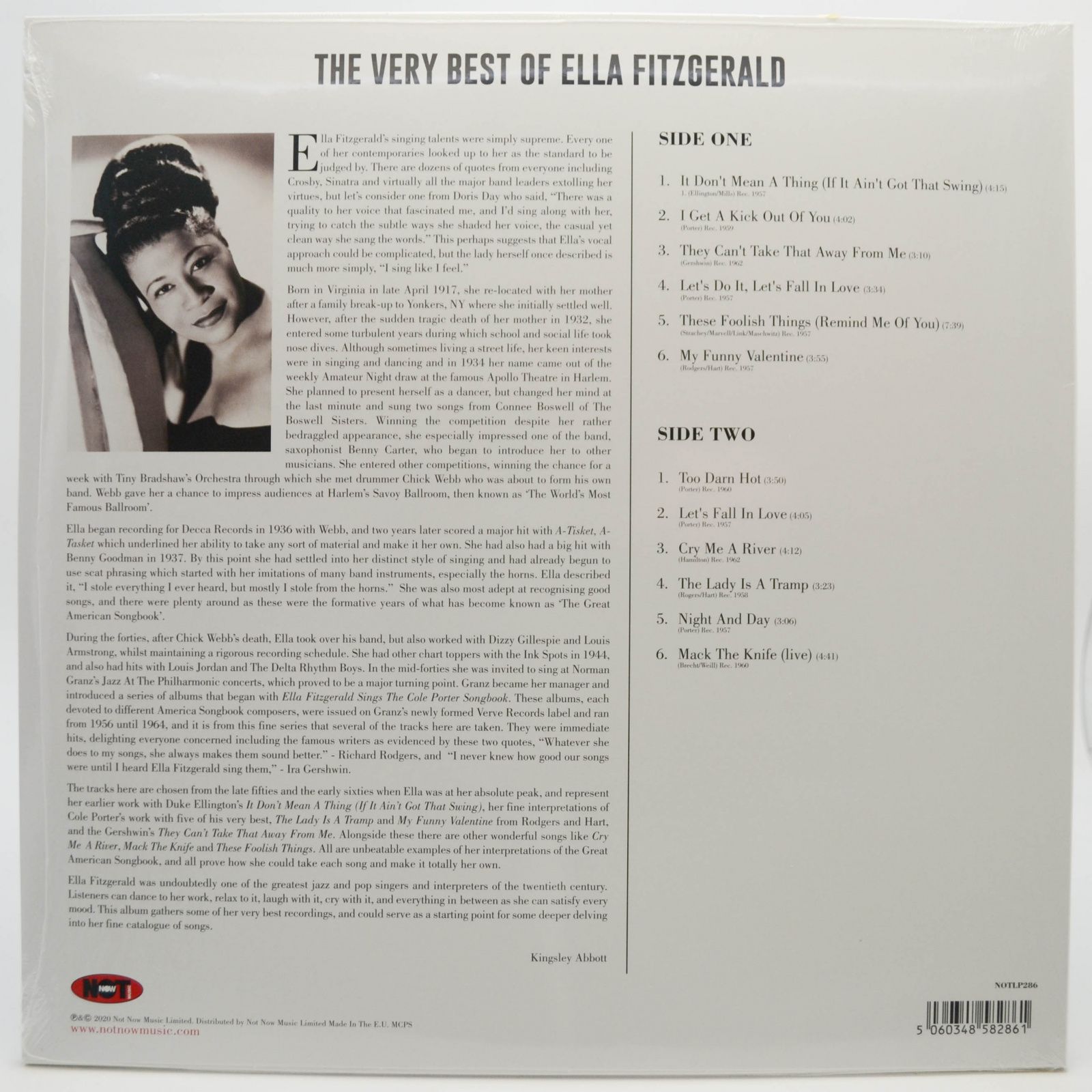 Ella Fitzgerald — The Very Best Of, 2020