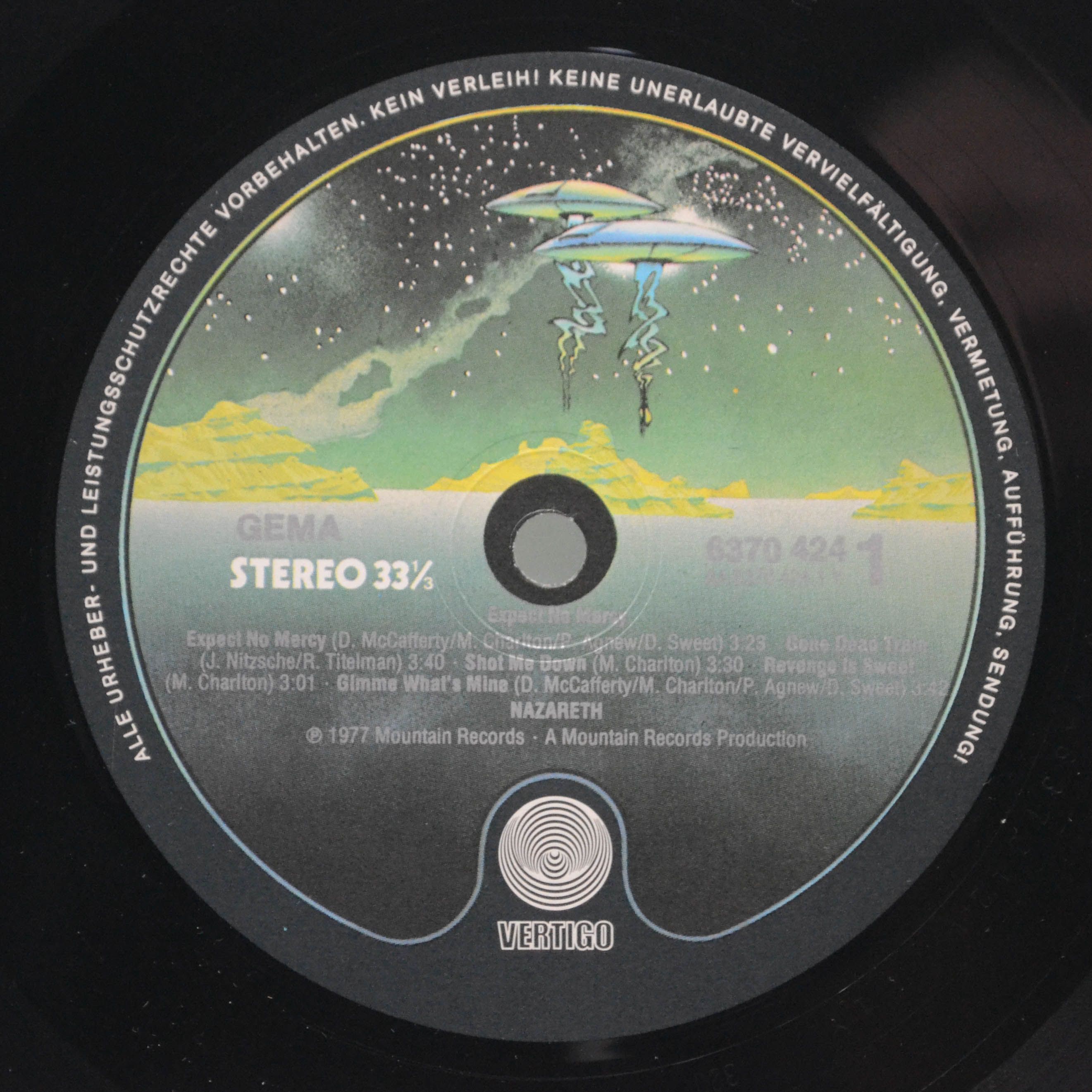 Nazareth — Expect No Mercy, 1977