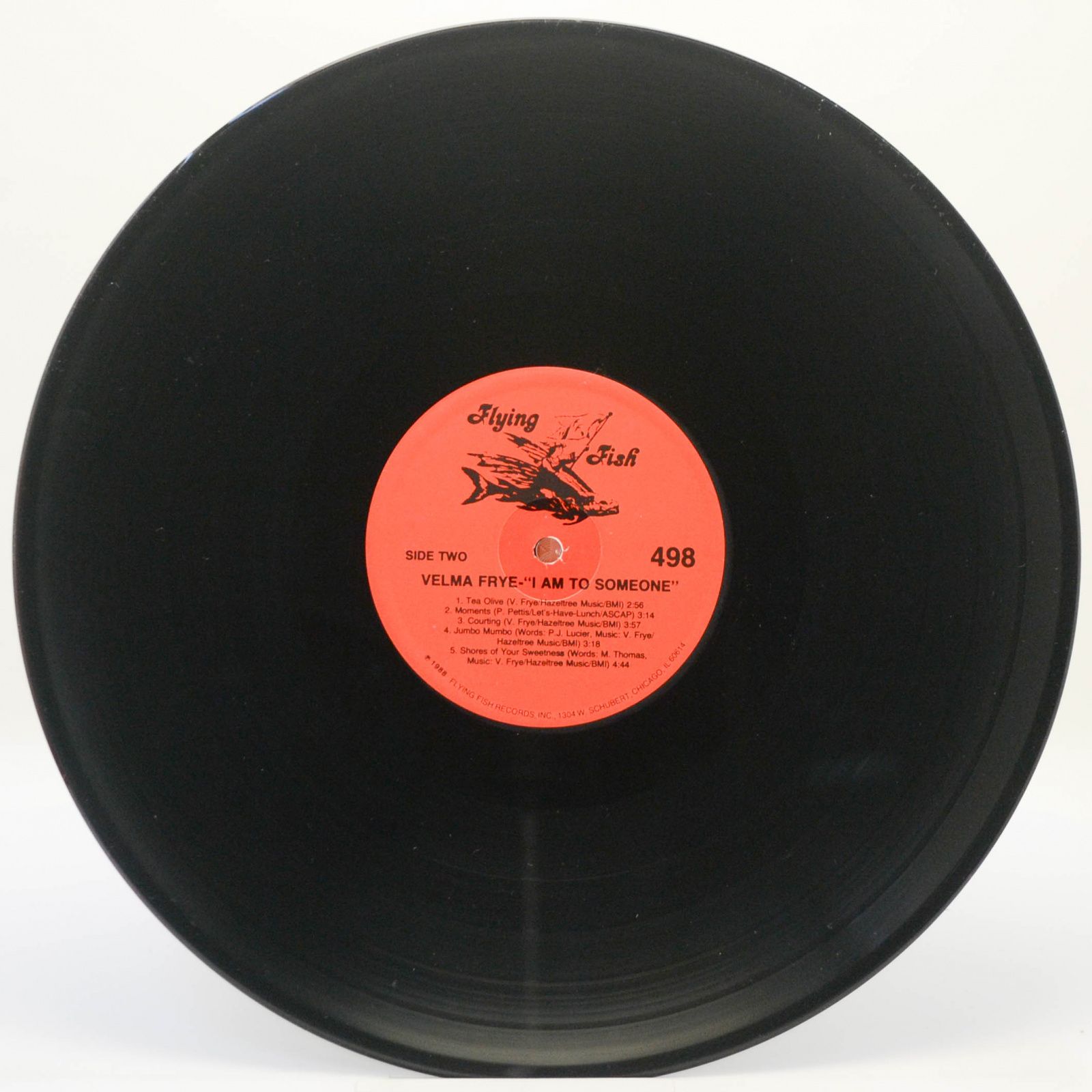 Виниловая пластинка Velma Frye — I Am To Someone, 1988