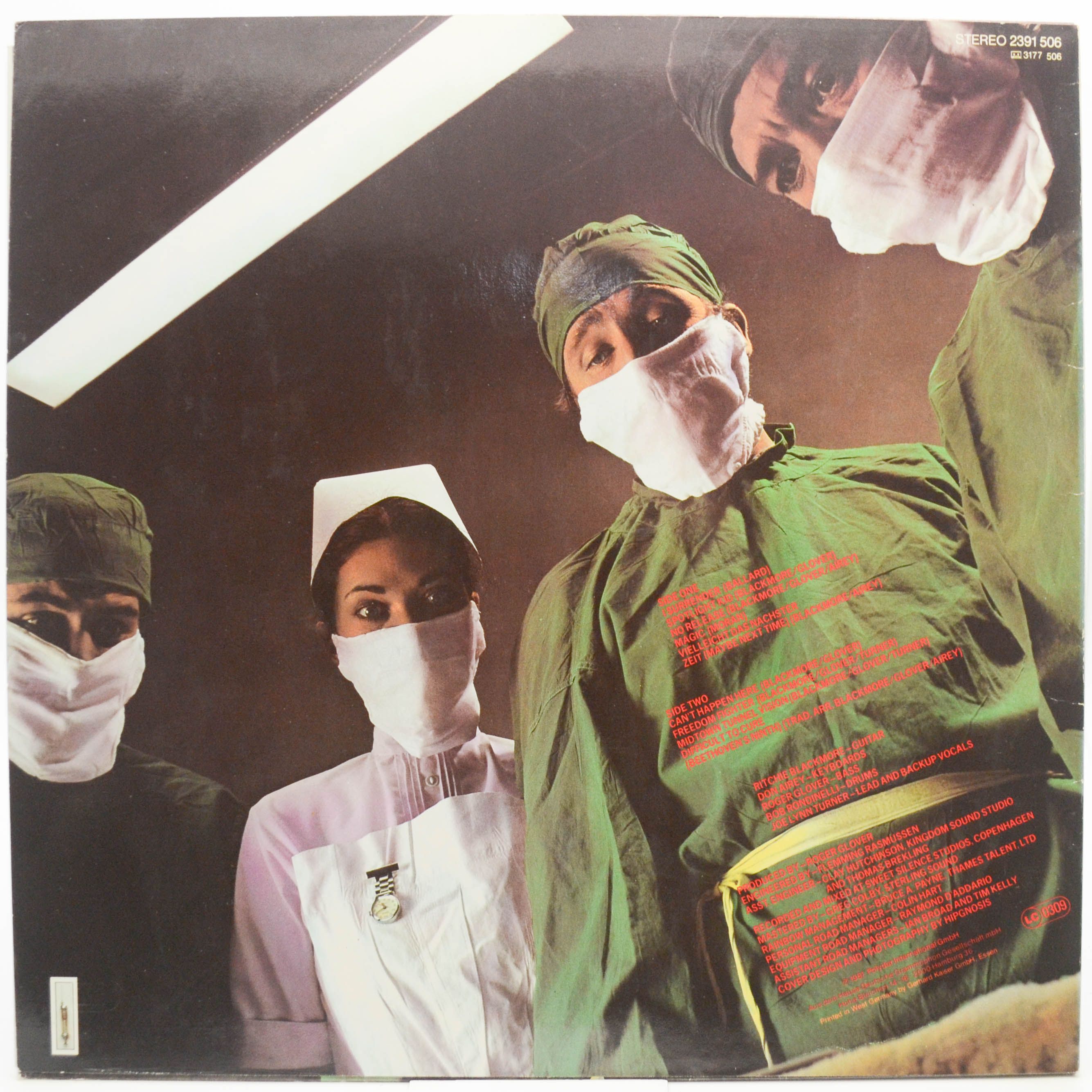 Rainbow — Difficult To Cure, 1981