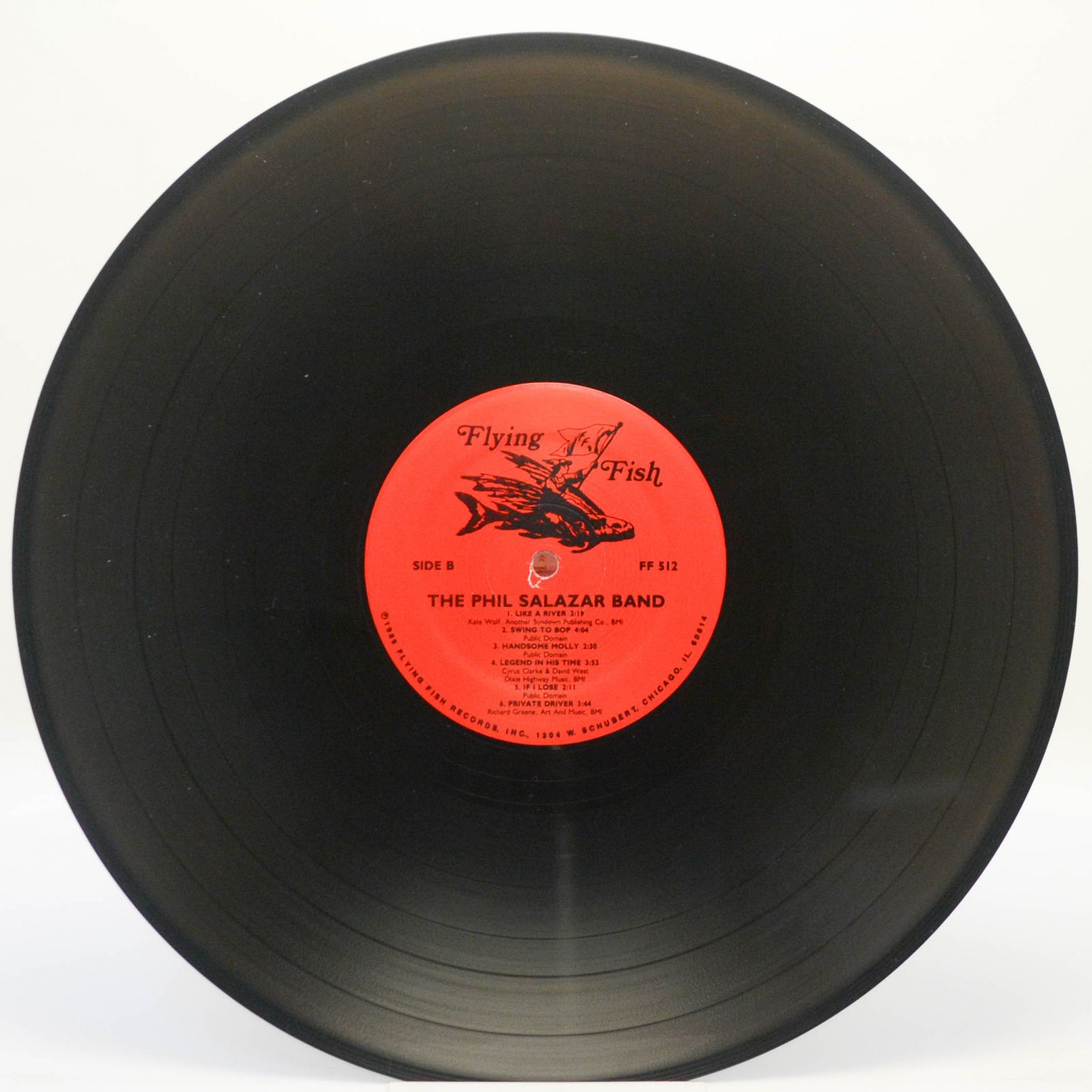 Виниловая пластинка Phil Salazar Band — The Phil Salazar Band, 1989
