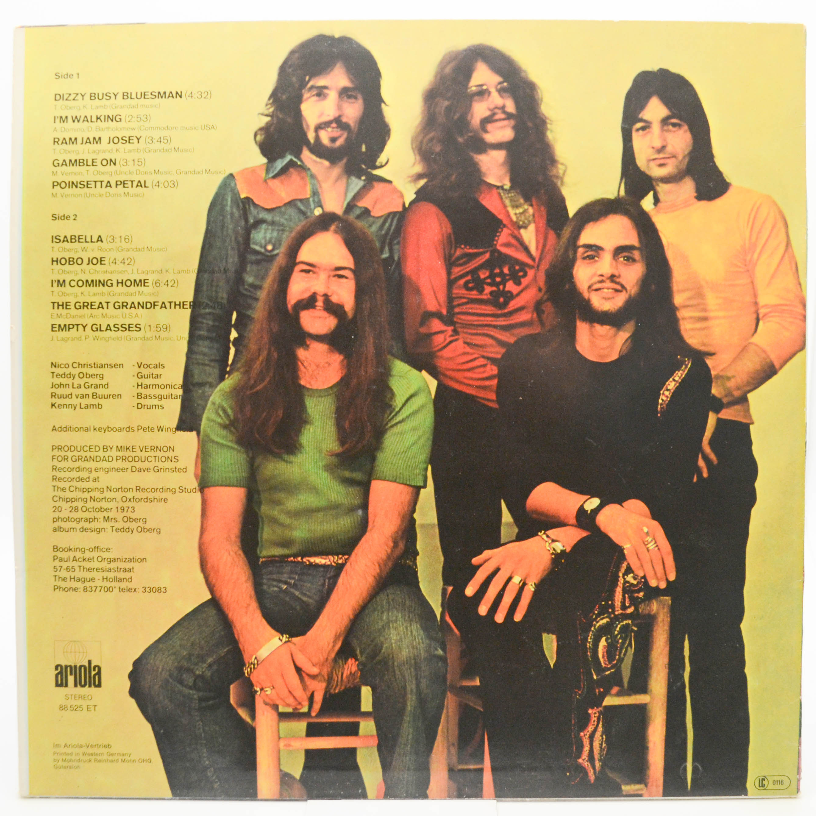 Виниловая пластинка Livin' Blues — Ram Jam Josey, 1973
