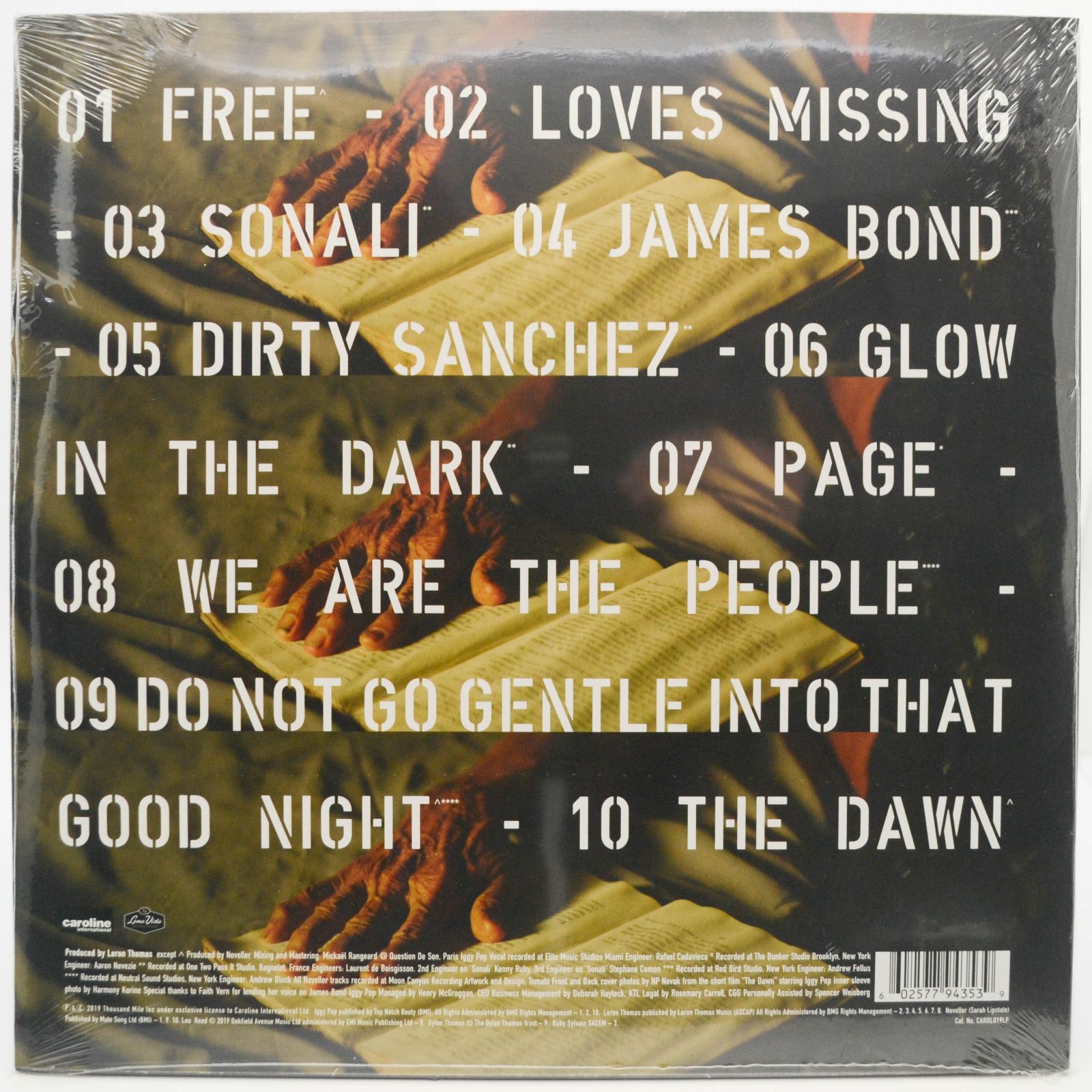Виниловая пластинка Iggy Pop — Free, 2019