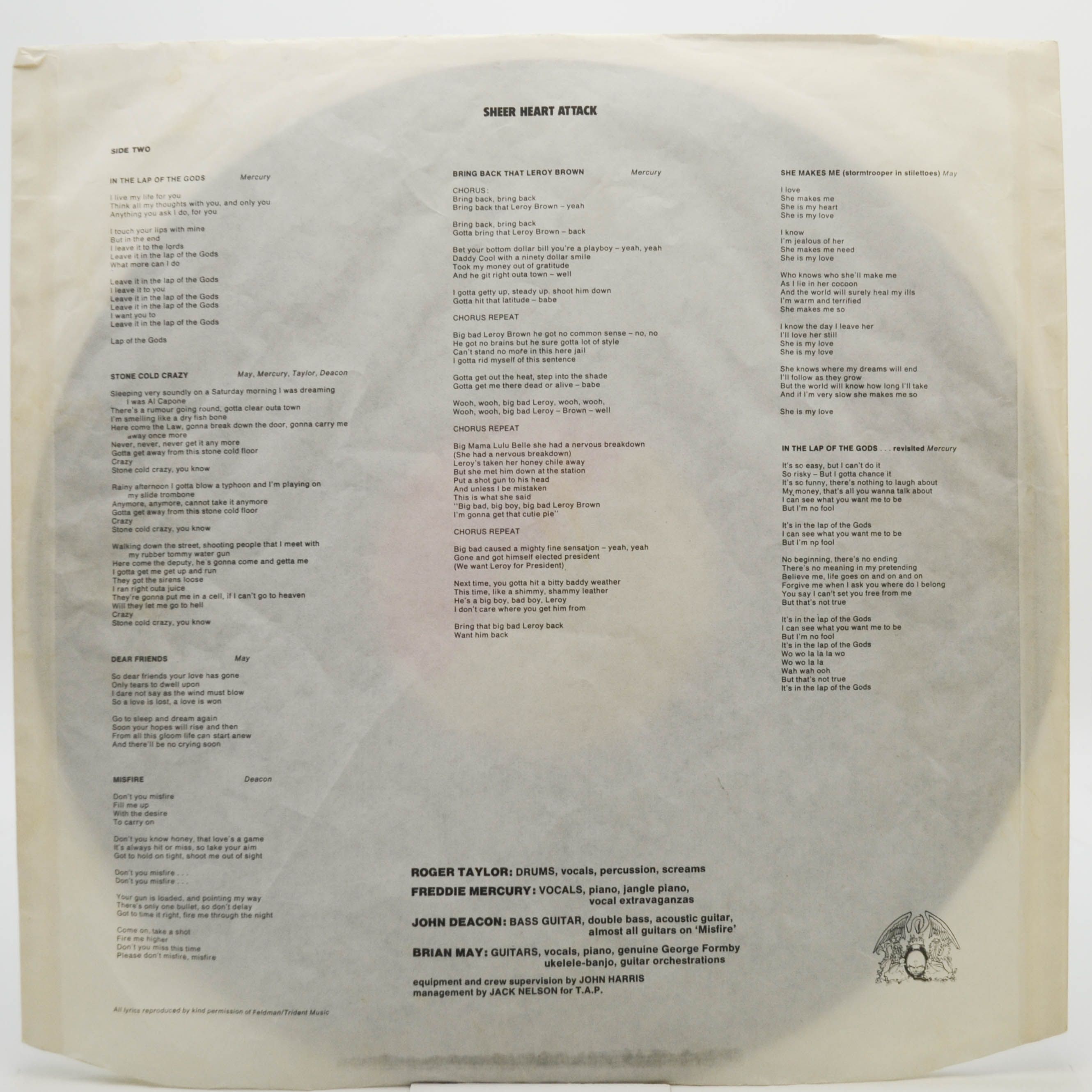 Queen — Sheer Heart Attack, 1974