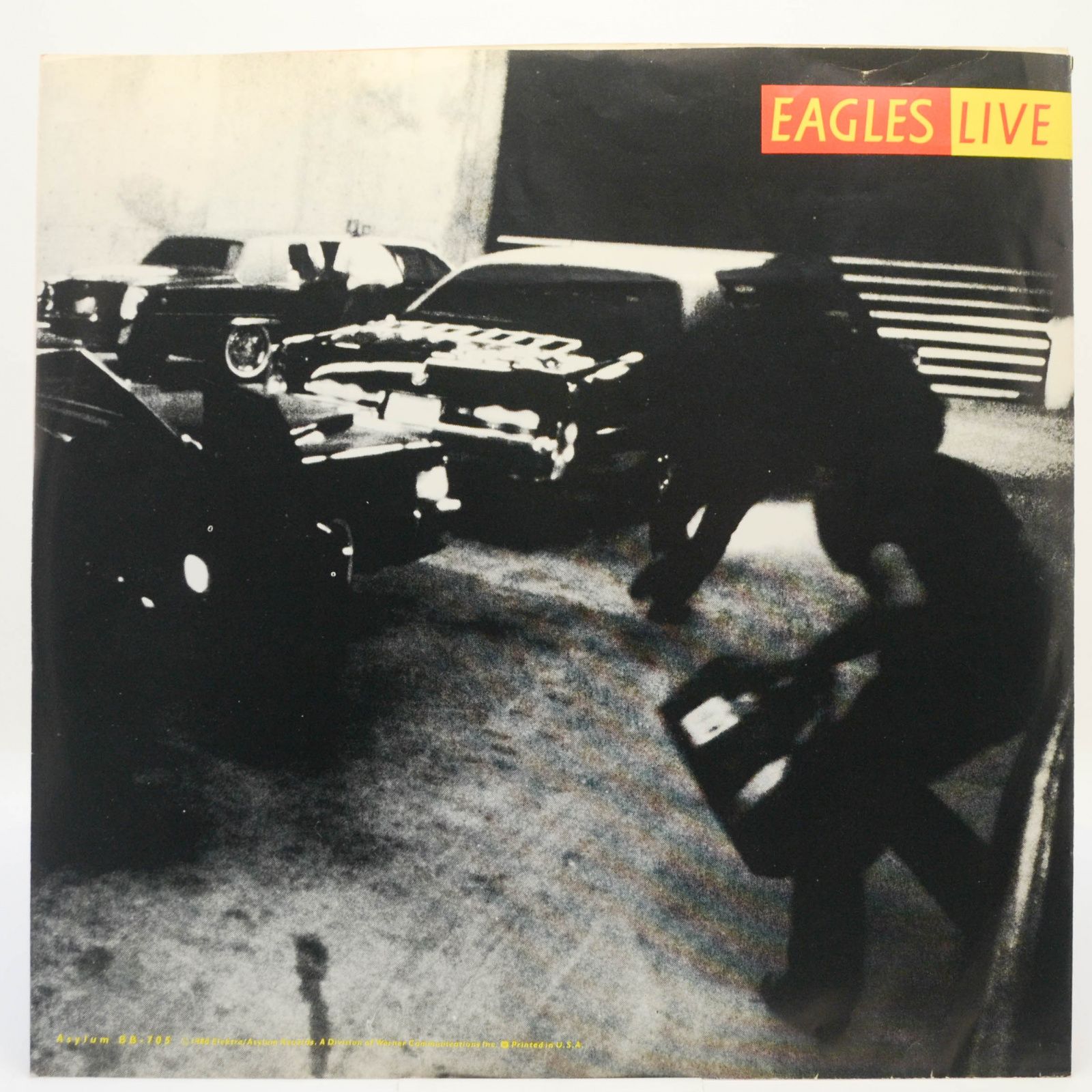 Eagles — Eagles Live (2LP, USA, poster), 1980