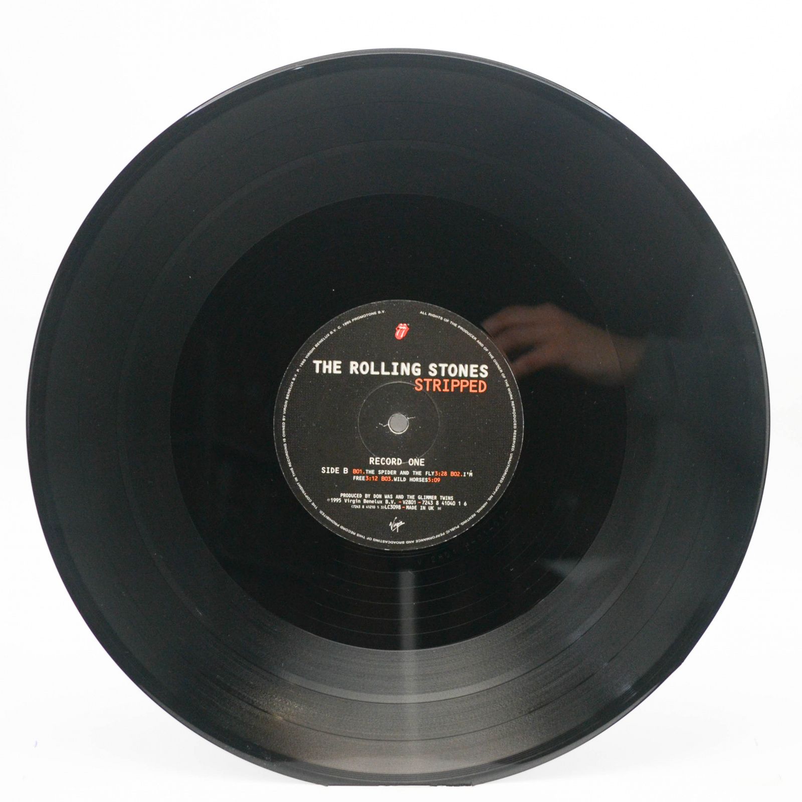 Rolling Stones — Stripped (2LP, 1-st, UK), 1995