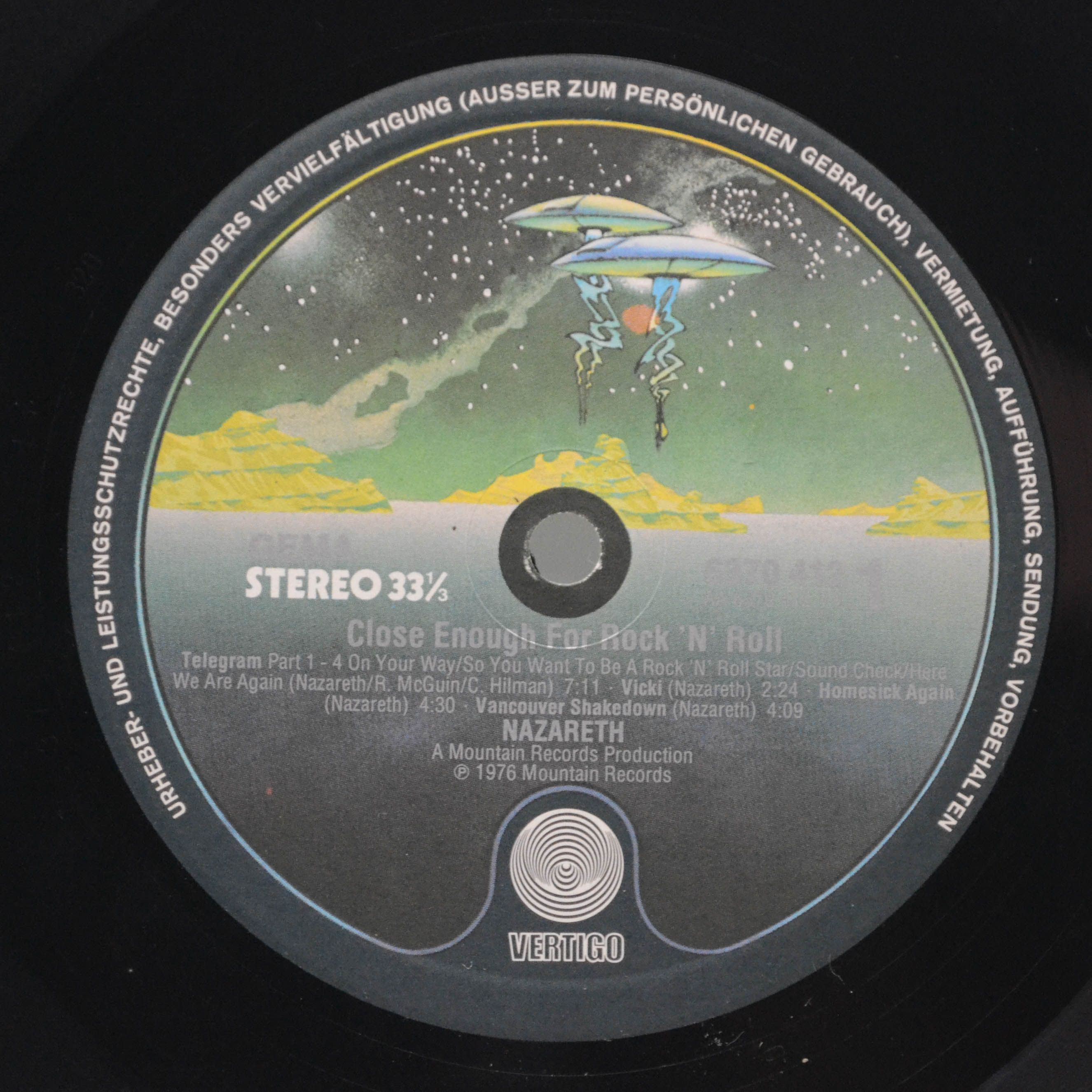 Nazareth — Close Enough For Rock 'N' Roll, 1976