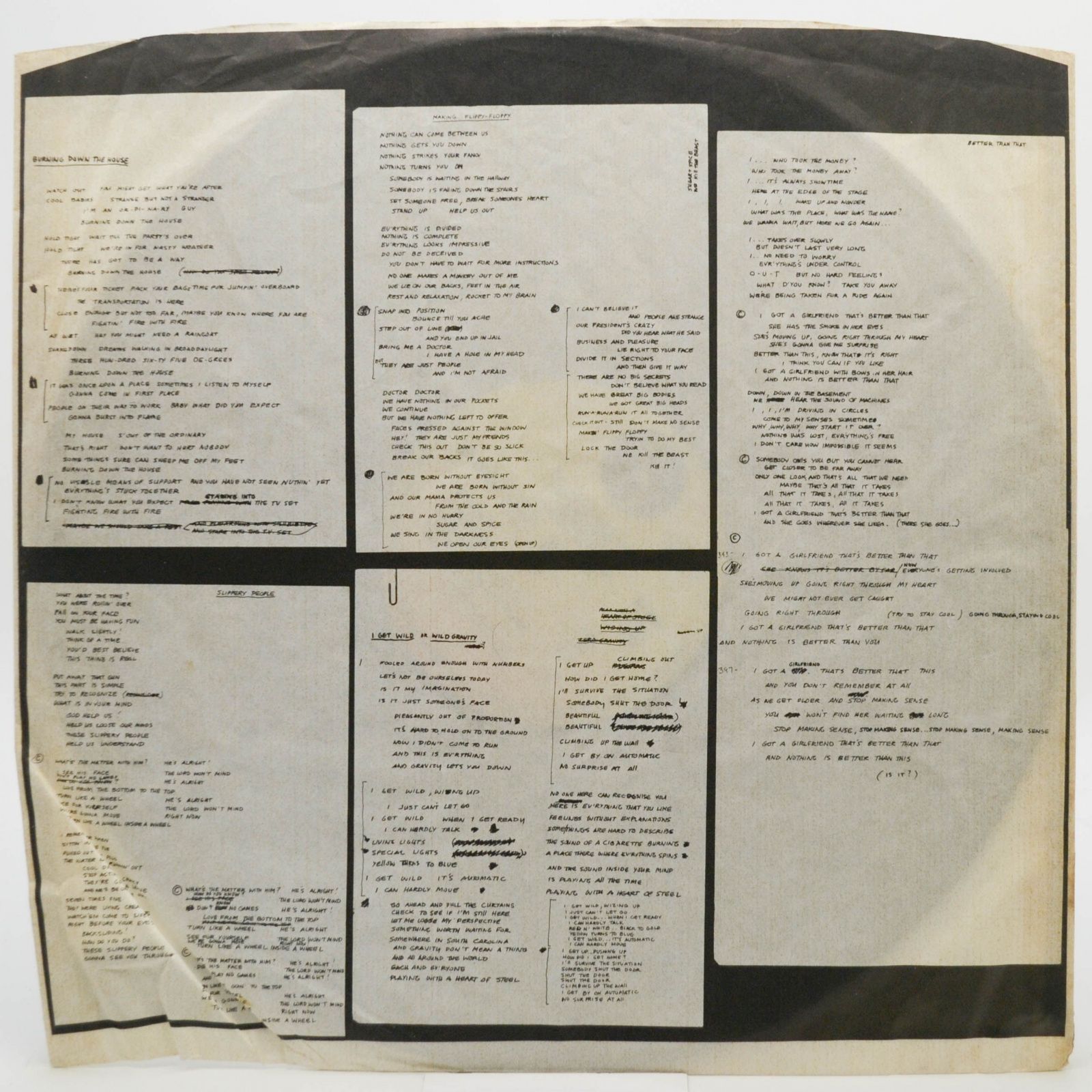 Виниловая пластинка Talking Heads — Speaking In Tongues, 1983