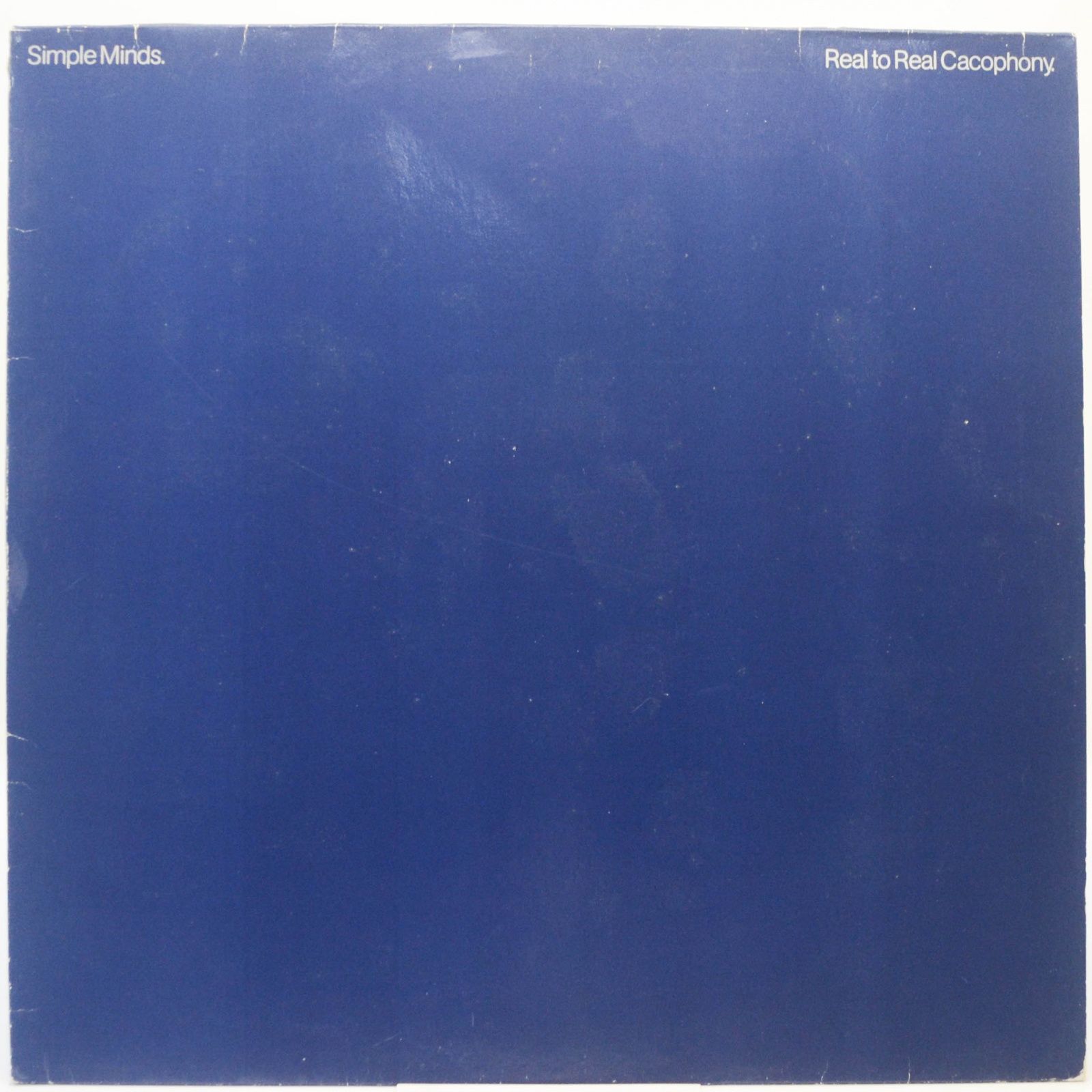Виниловая пластинка Simple Minds — Real To Real Cacophony, 1982