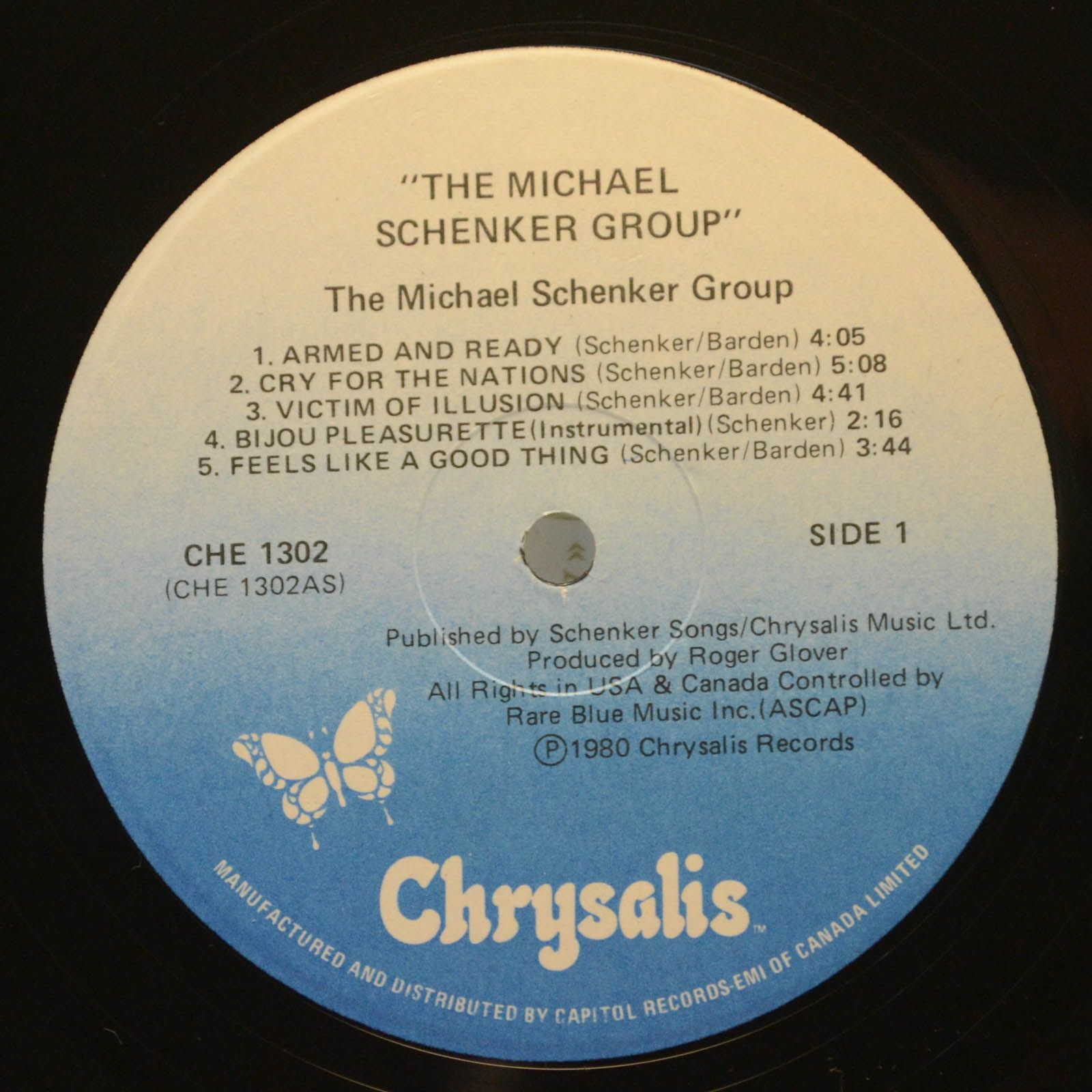 Виниловая пластинка Michael Schenker Group — The Michael Schenker Group, 1980