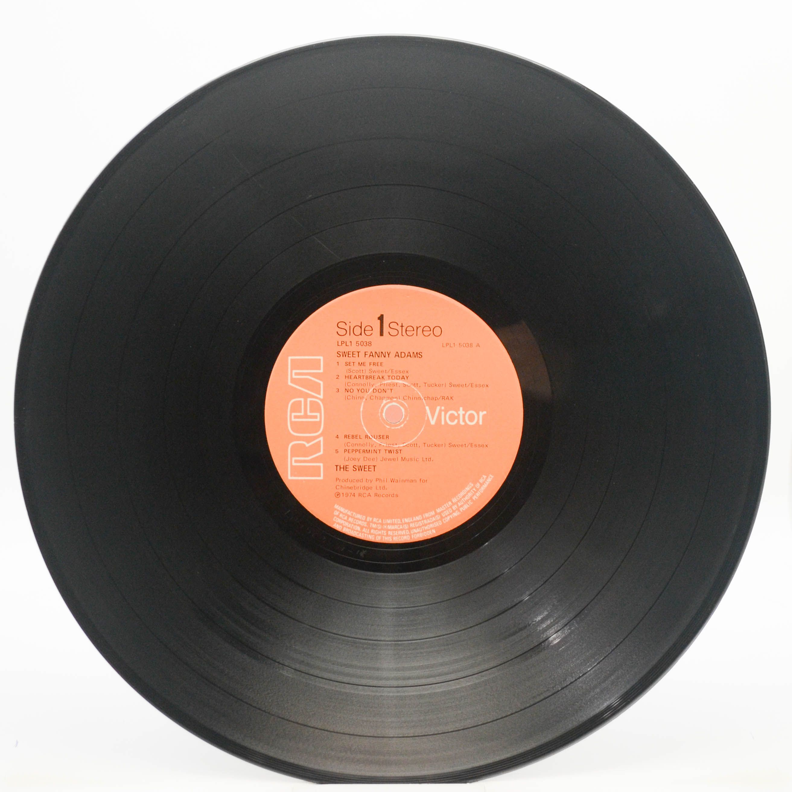 Sweet — Sweet Fanny Adams (1-st, UK), 1974