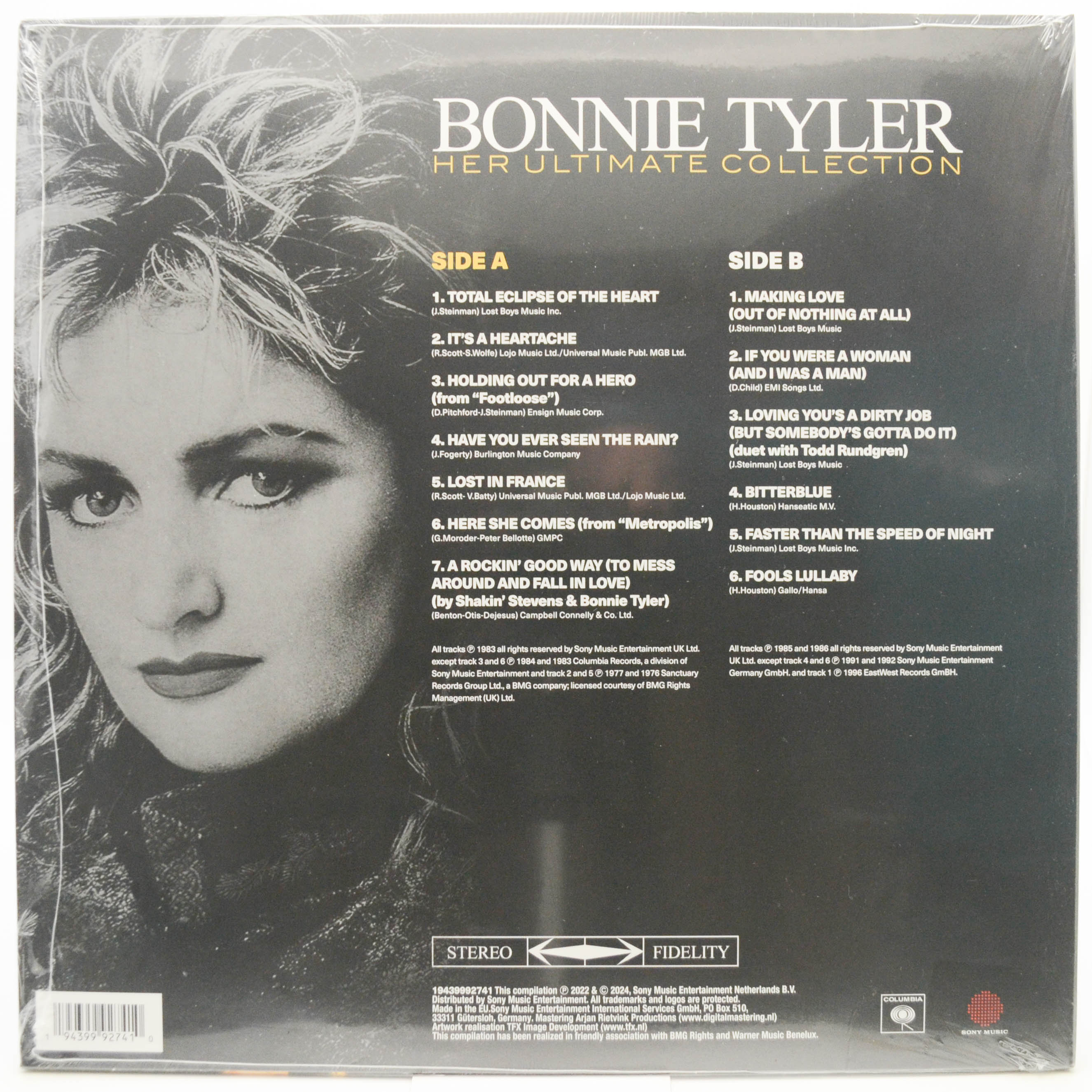 Виниловая пластинка Bonnie Tyler — Her Ultimate Collection, 2022