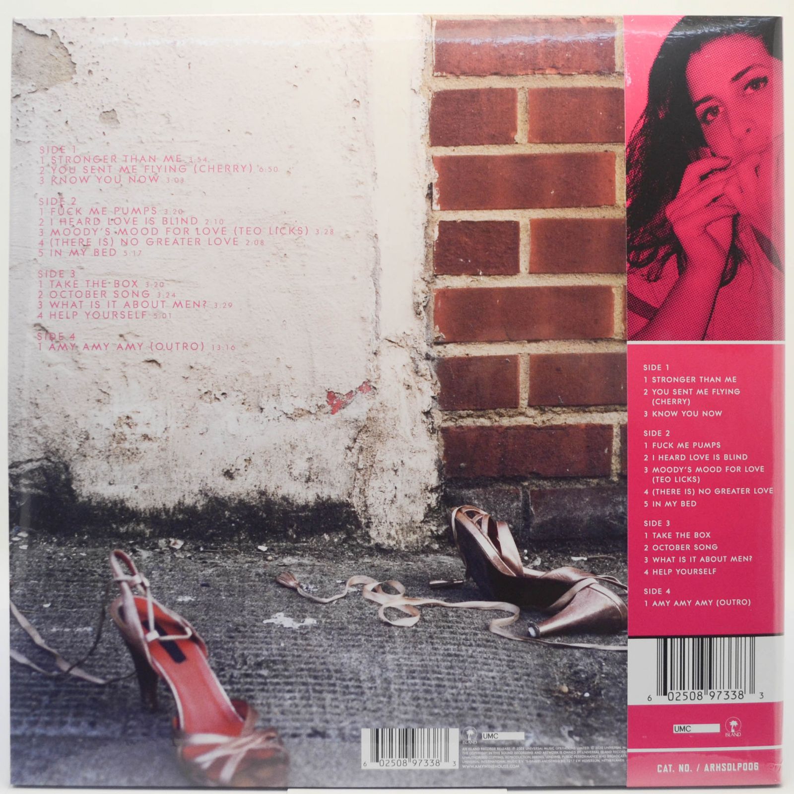 Amy Winehouse — Frank (2LP), 2003