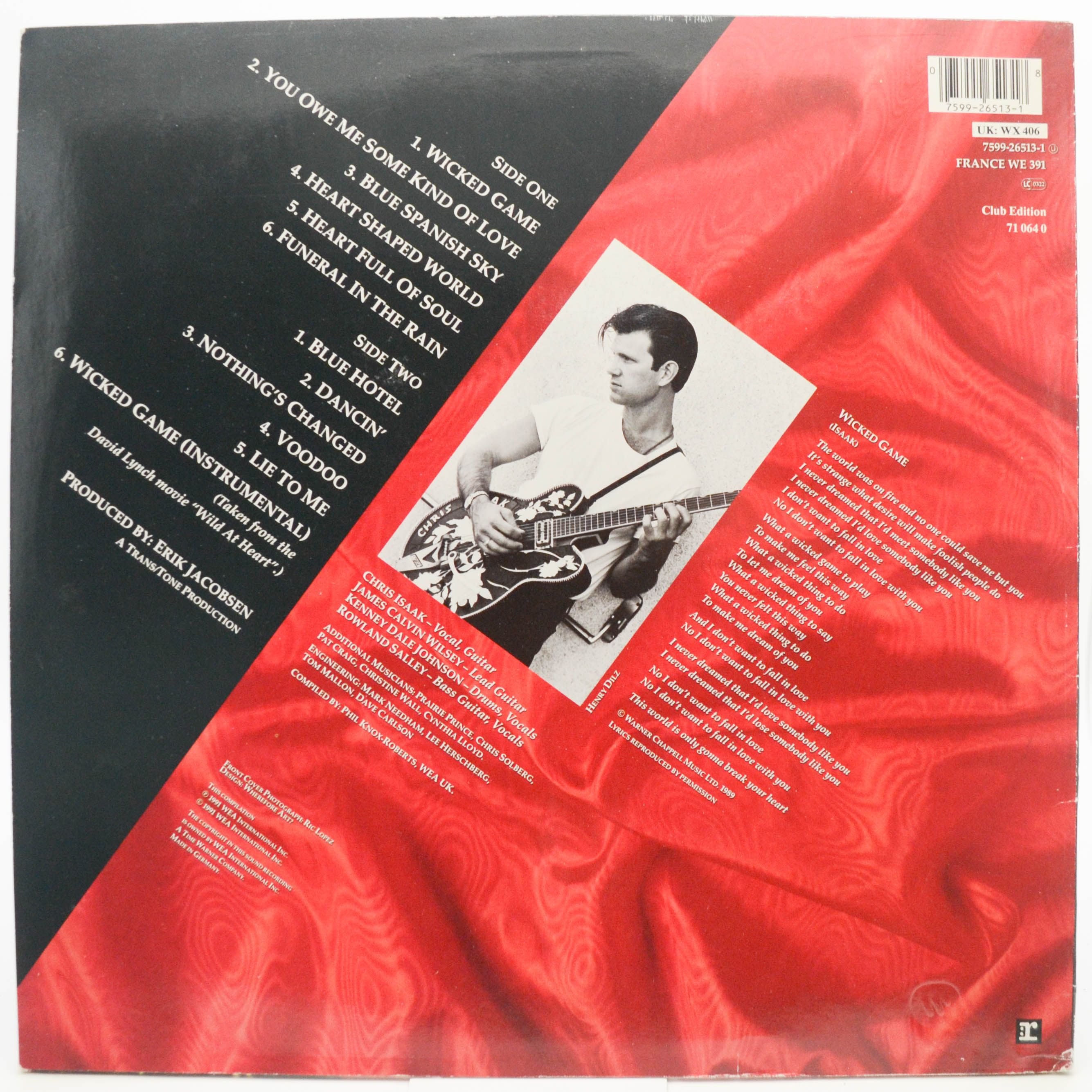 Chris Isaak — Wicked Game, 1991