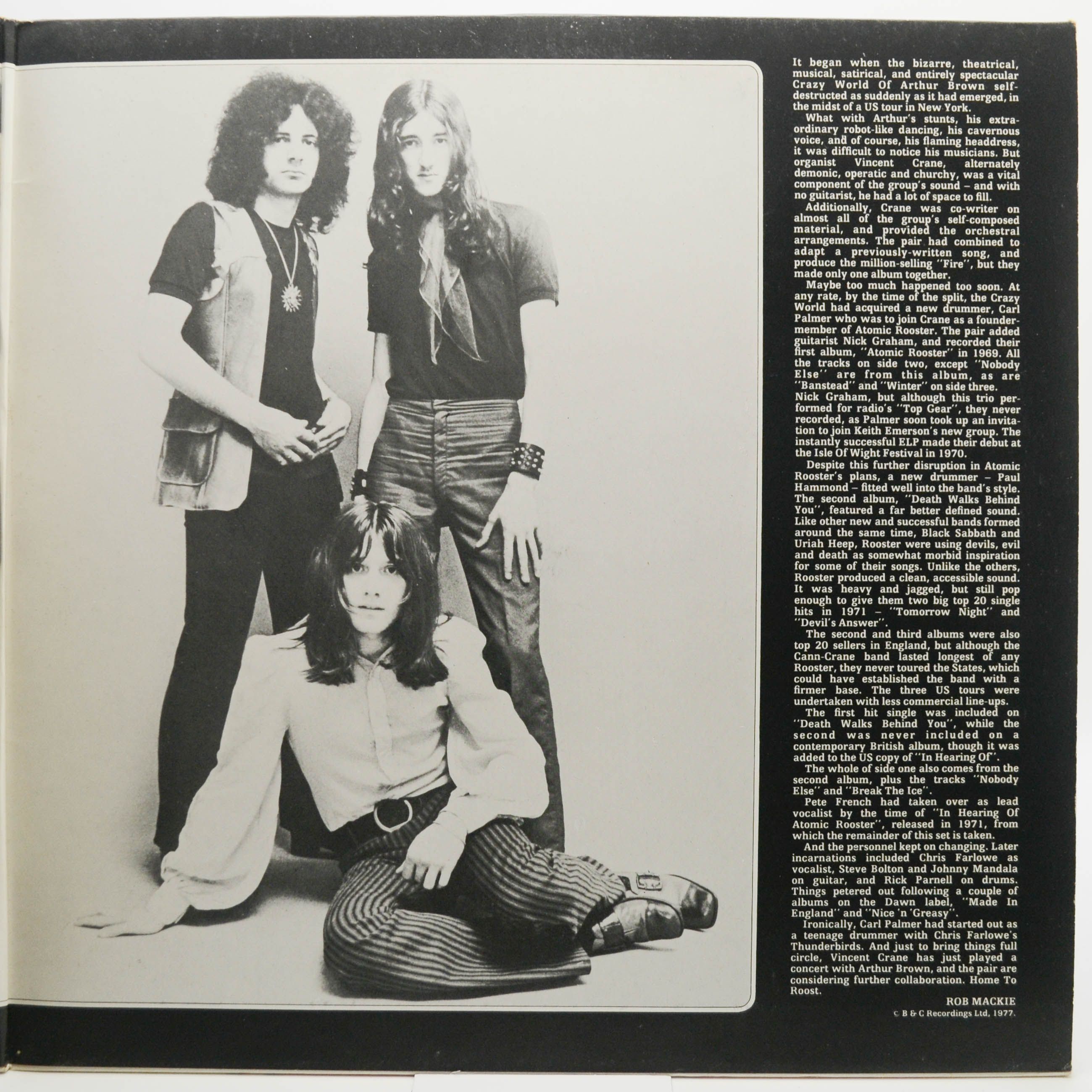 Виниловая пластинка Atomic Rooster — Home To Roost (2LP), 1977