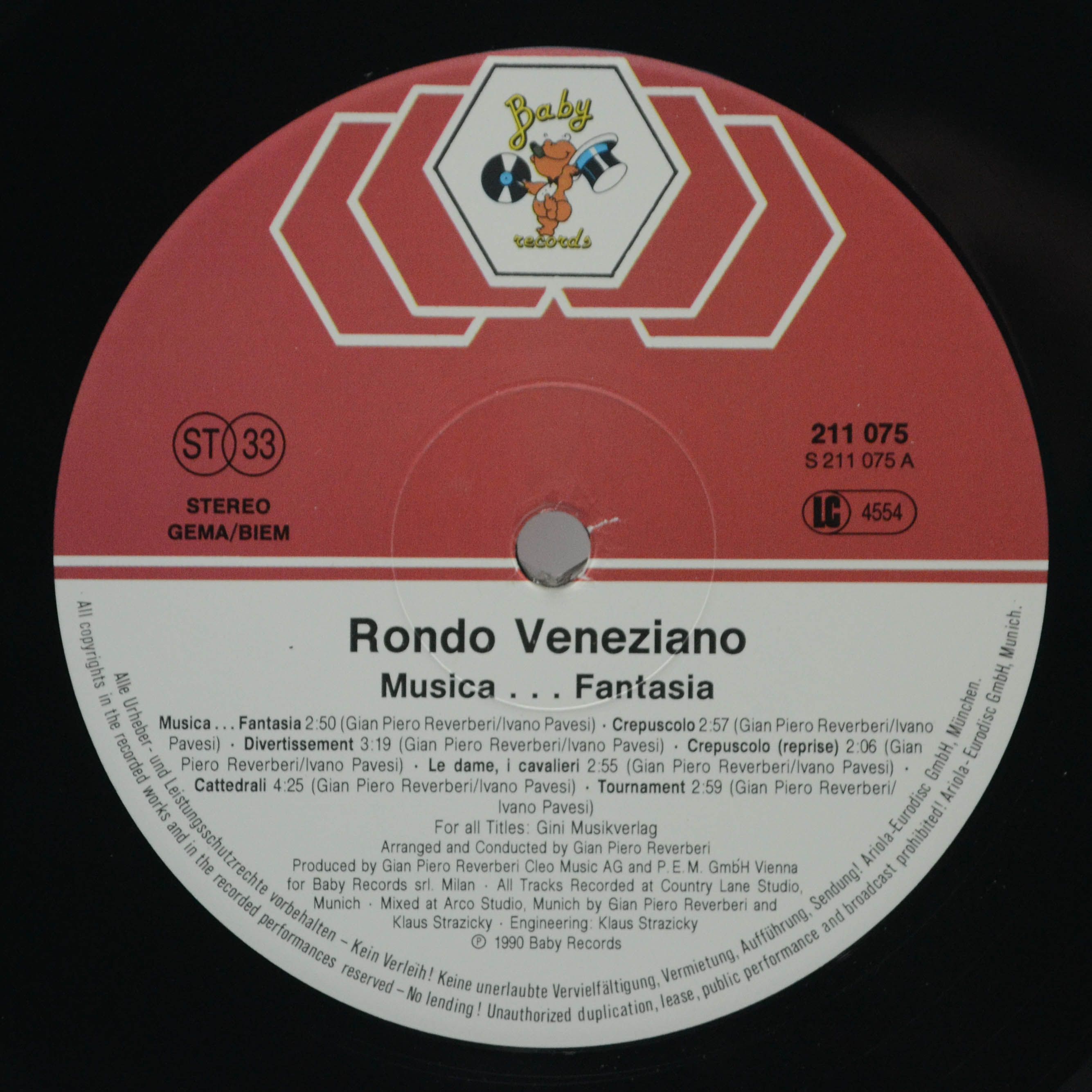 Rondò Veneziano — Musica ... Fantasia, 1990