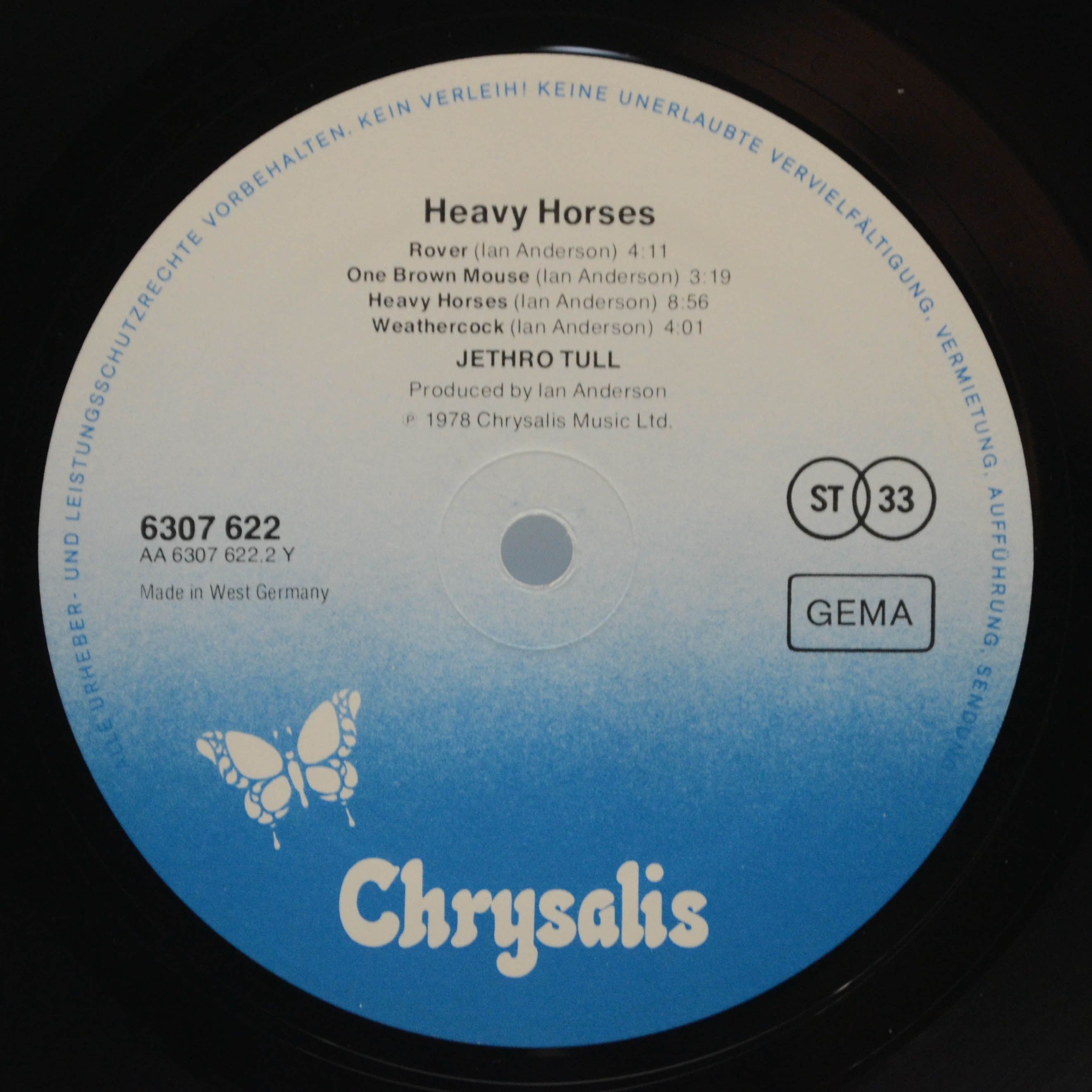 Jethro Tull — Heavy Horses, 1978