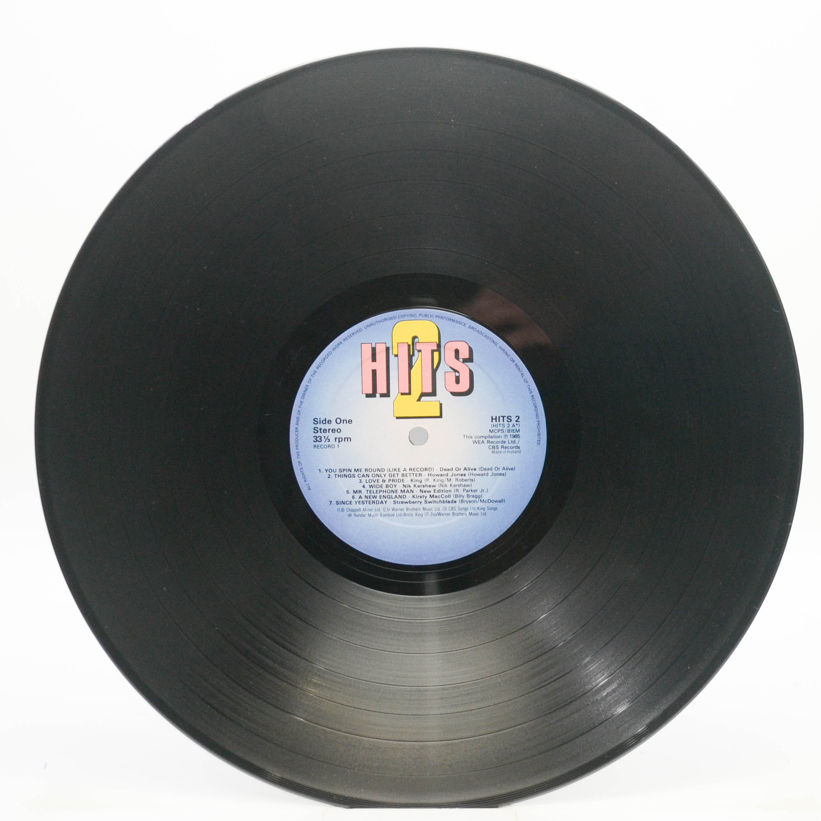 Various — Hits 2 - The Album (2LP), 1985