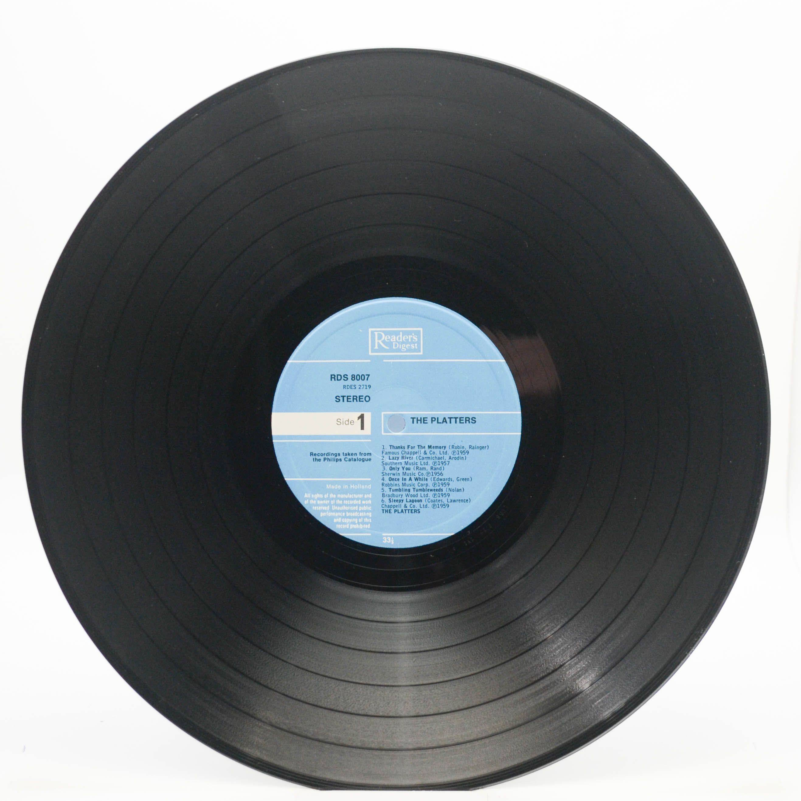 Виниловая пластинка Platters — The Platters, 1976