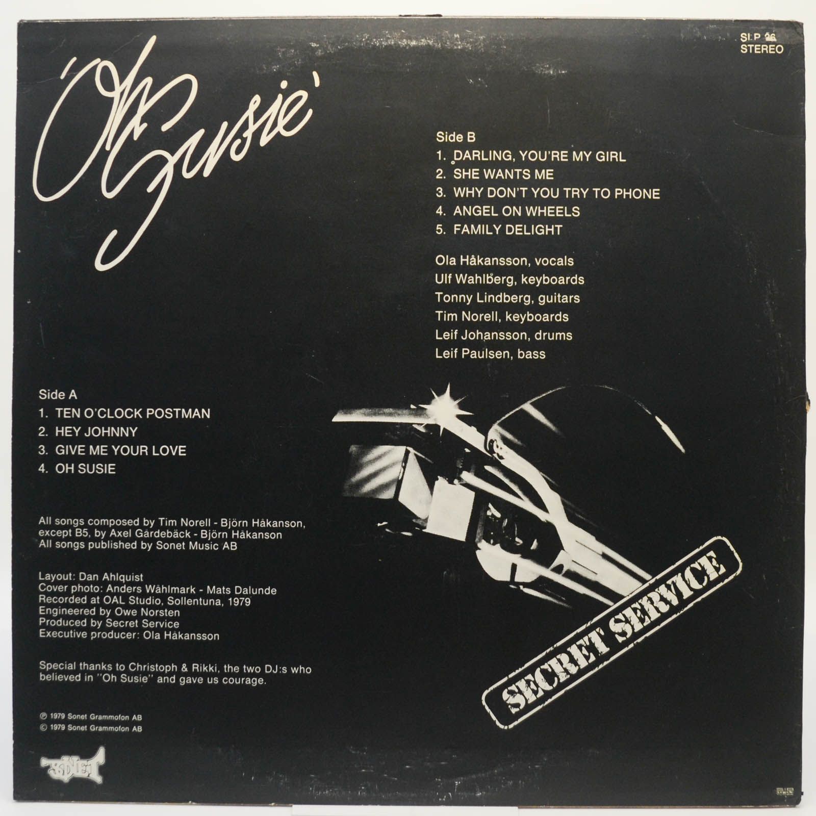 Secret Service — Oh Susie, 1979