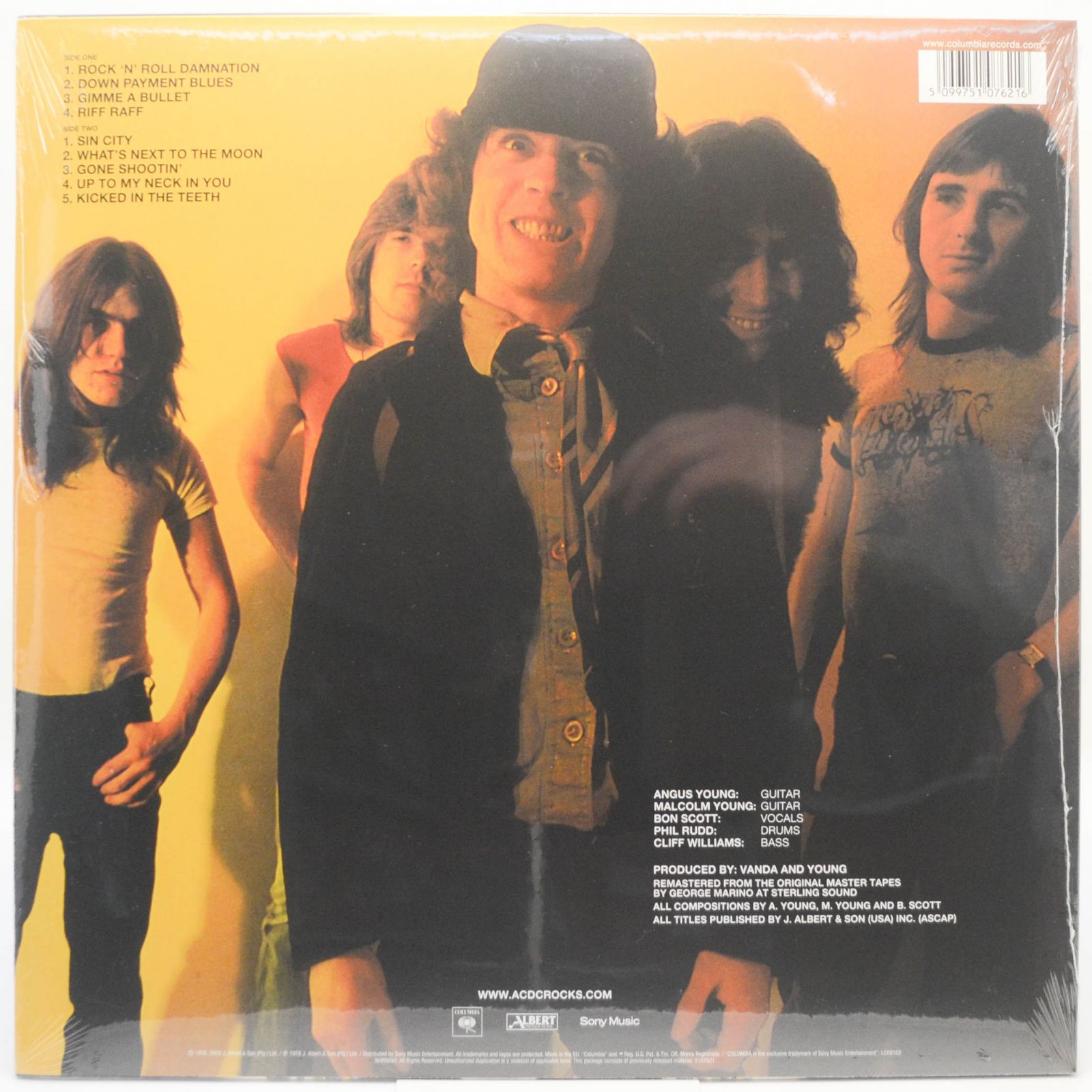 Виниловая пластинка AC/DC — Powerage, 2009