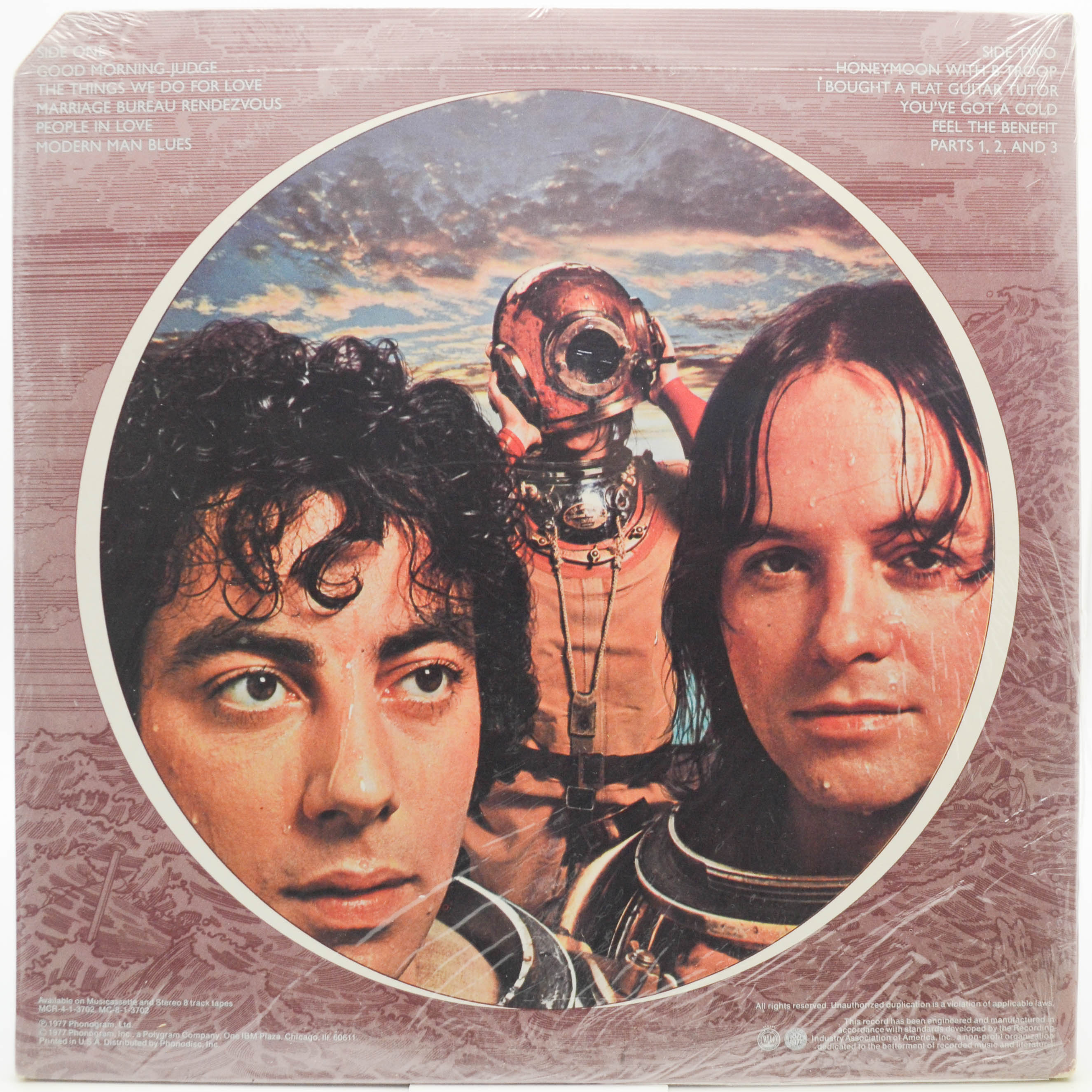 Виниловая пластинка 10cc — Deceptive Bends (USA), 1977