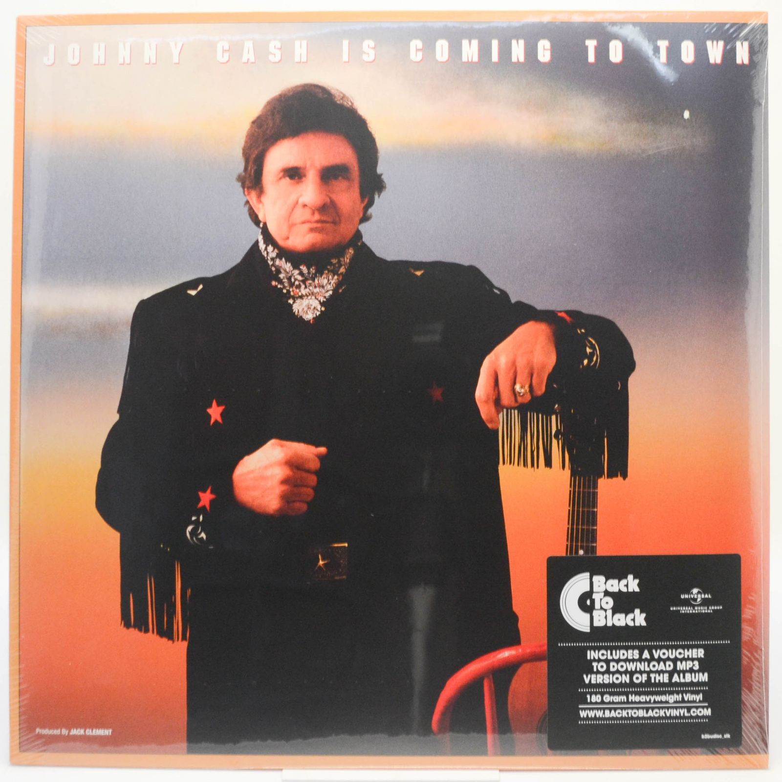 Виниловая пластинка Johnny Cash Is Coming To Town, 1987