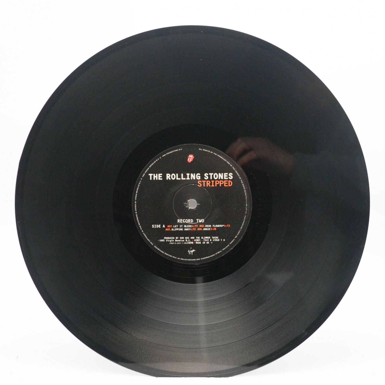 Rolling Stones — Stripped (2LP, 1-st, UK), 1995