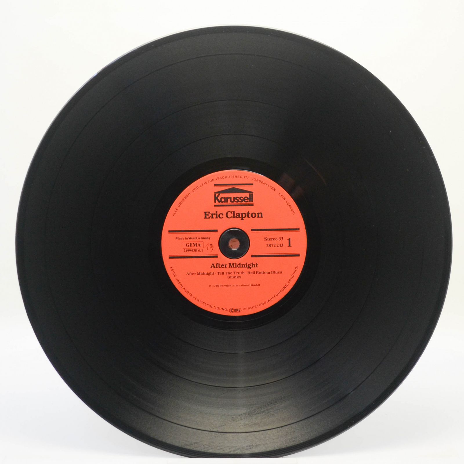 Eric Clapton — After Midnight, 1970