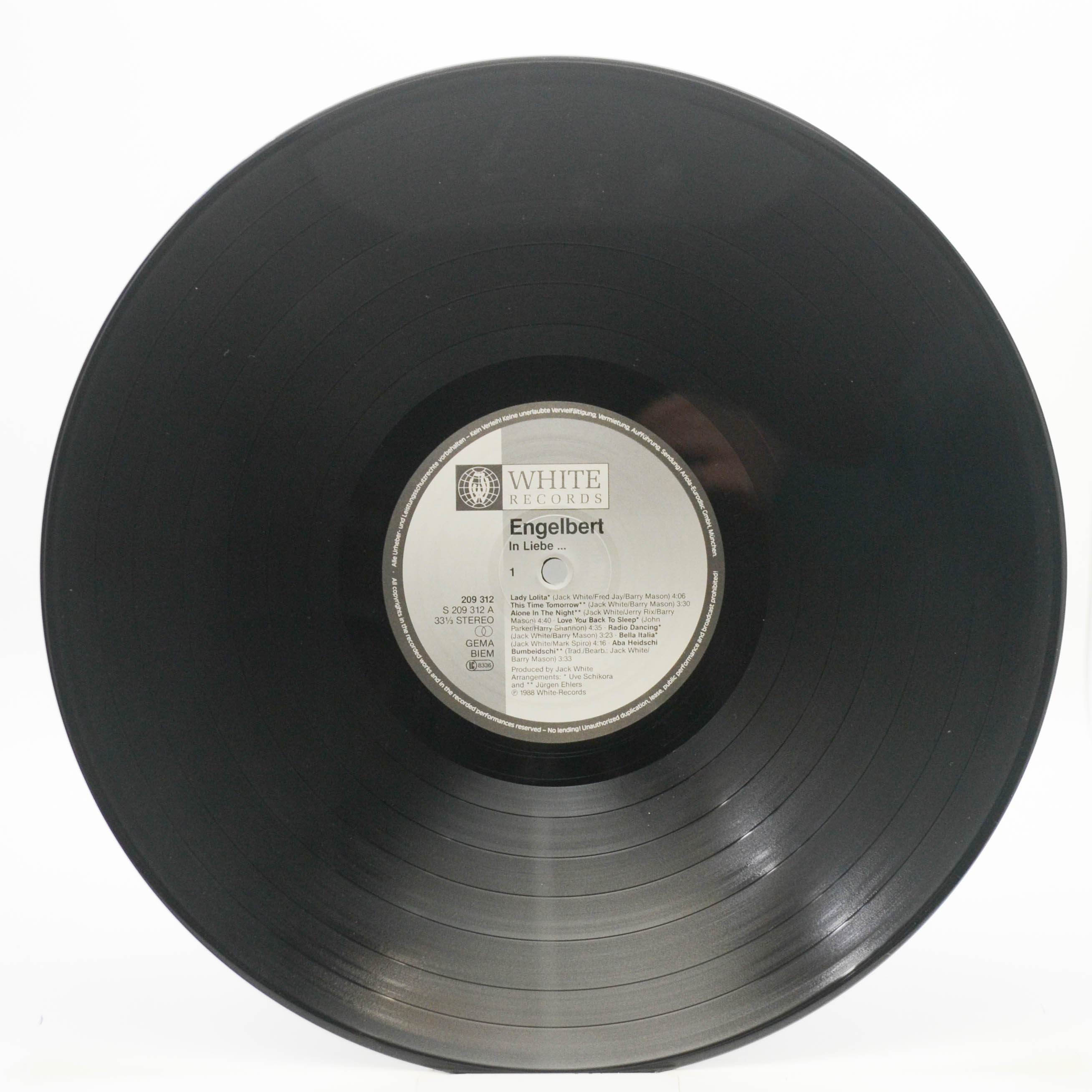 Engelbert — In Liebe, 1988