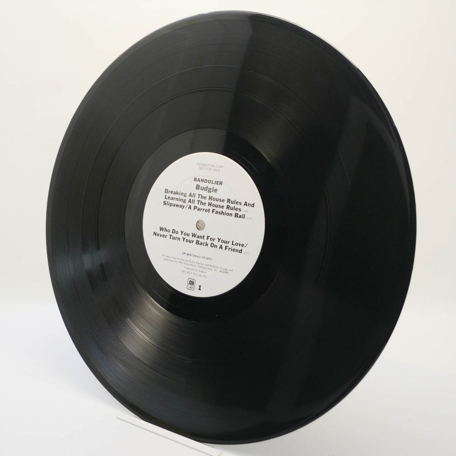 Budgie — Bandolier (USA), 1975