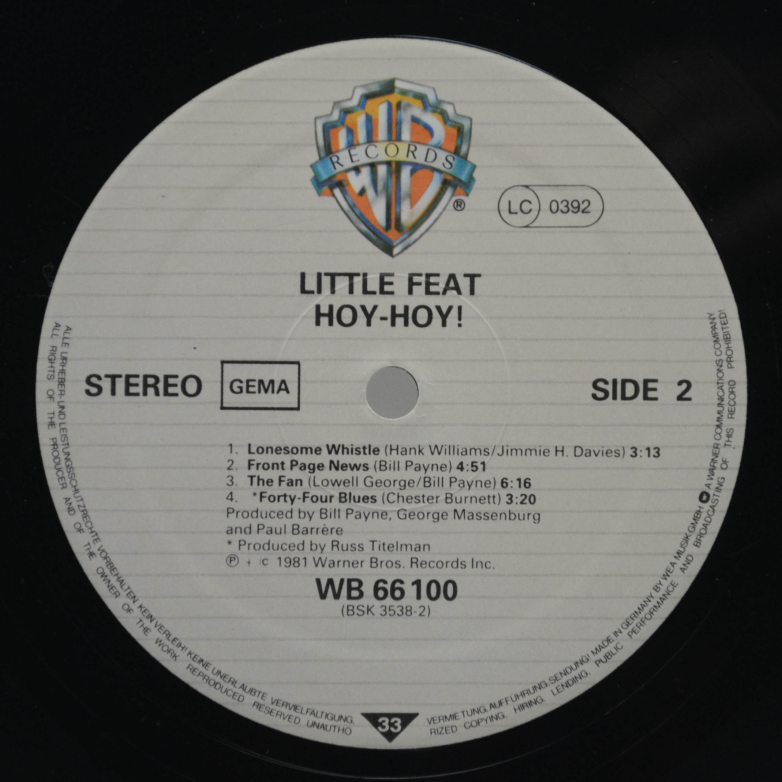 Виниловая пластинка Little Feat — Hoy-Hoy! (2LP, booklet), 1981