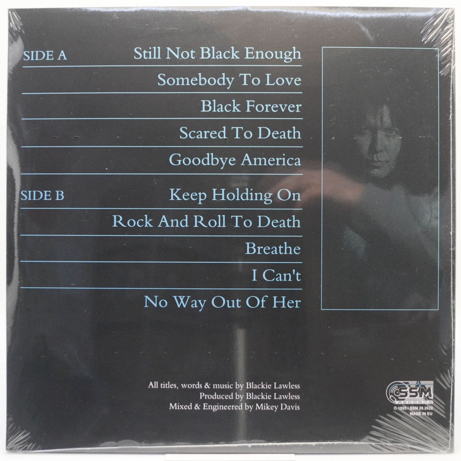 Виниловая пластинка W.A.S.P. — Still Not Black Enough, 1995