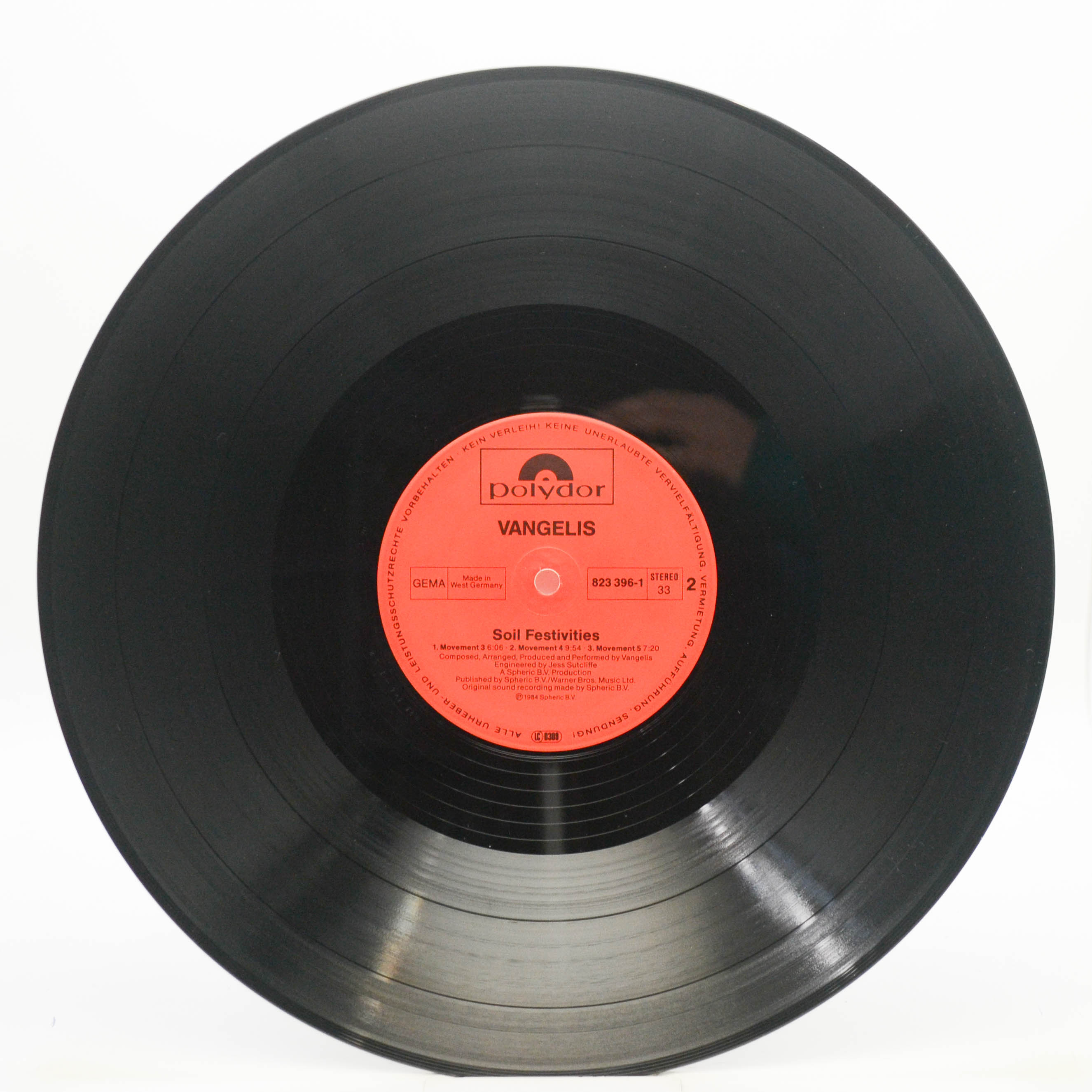 Vangelis — Soil Festivities, 1984