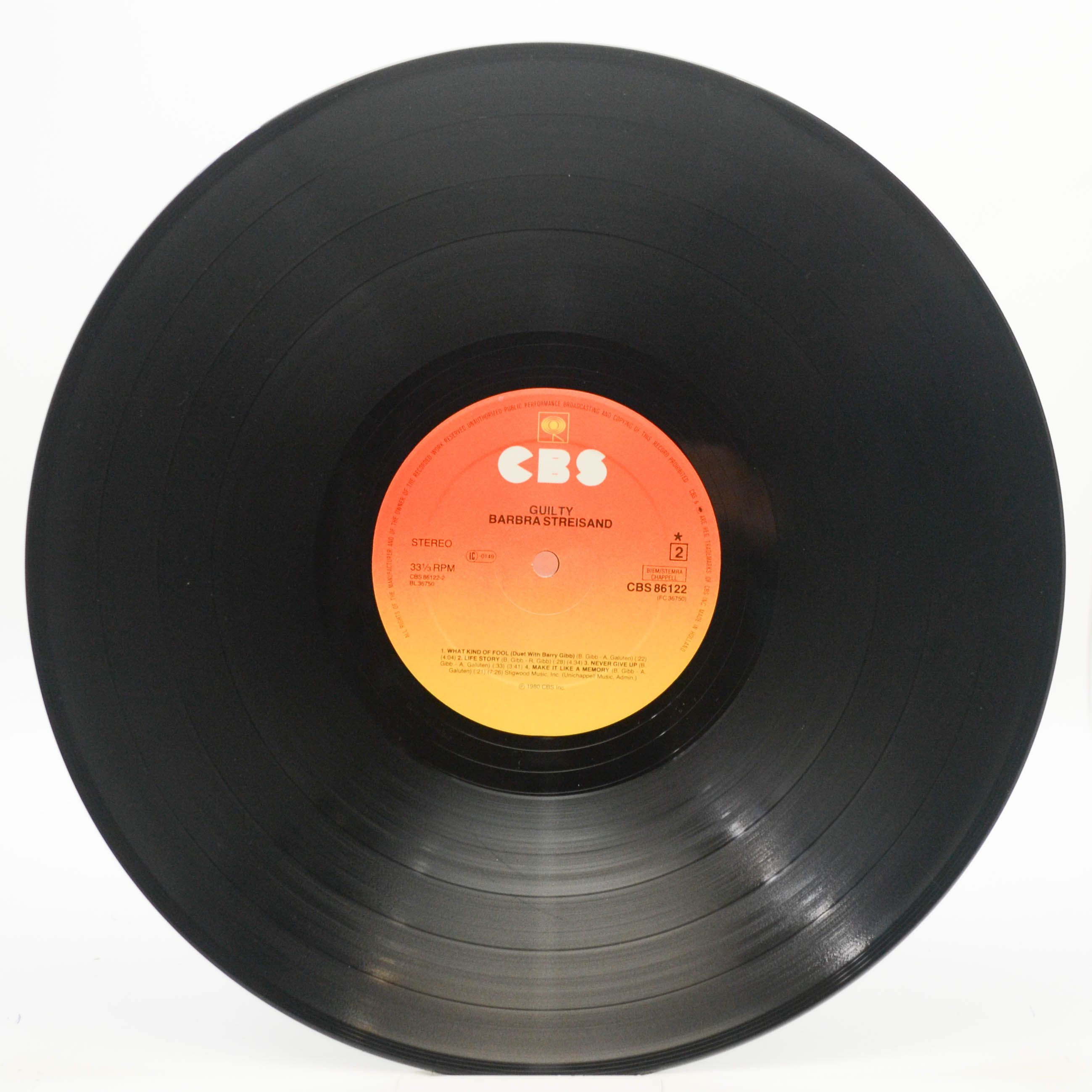 Streisand — Guilty, 1980