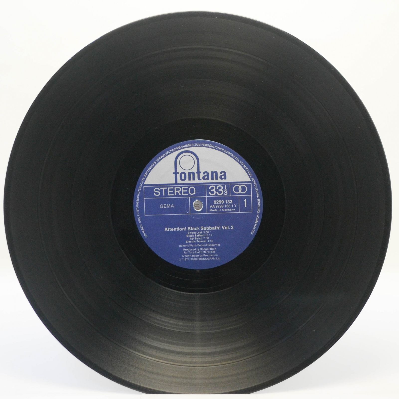 Black Sabbath — Attention! Black Sabbath Vol. 2, 1974