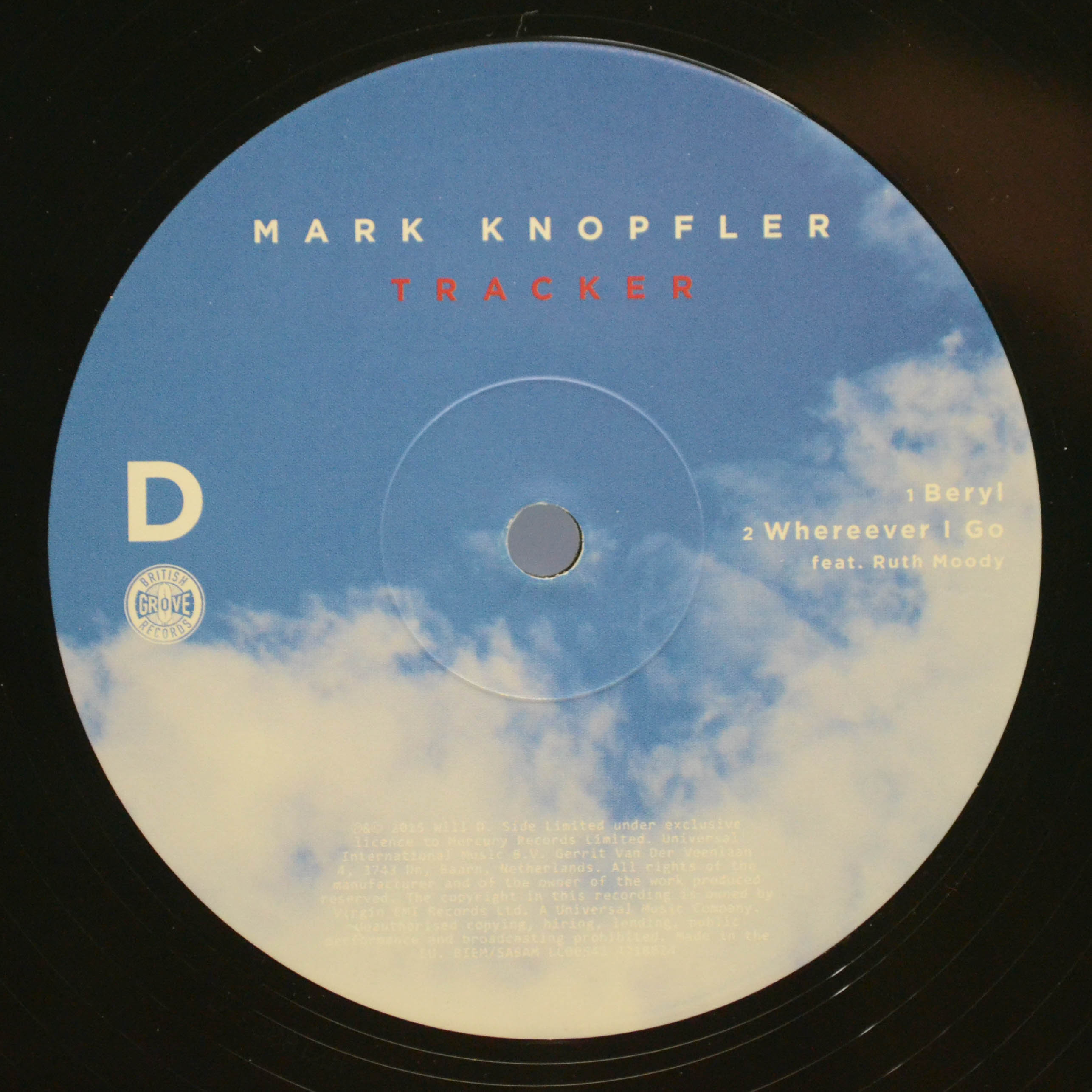 Mark Knopfler — Tracker (2LP), 2015