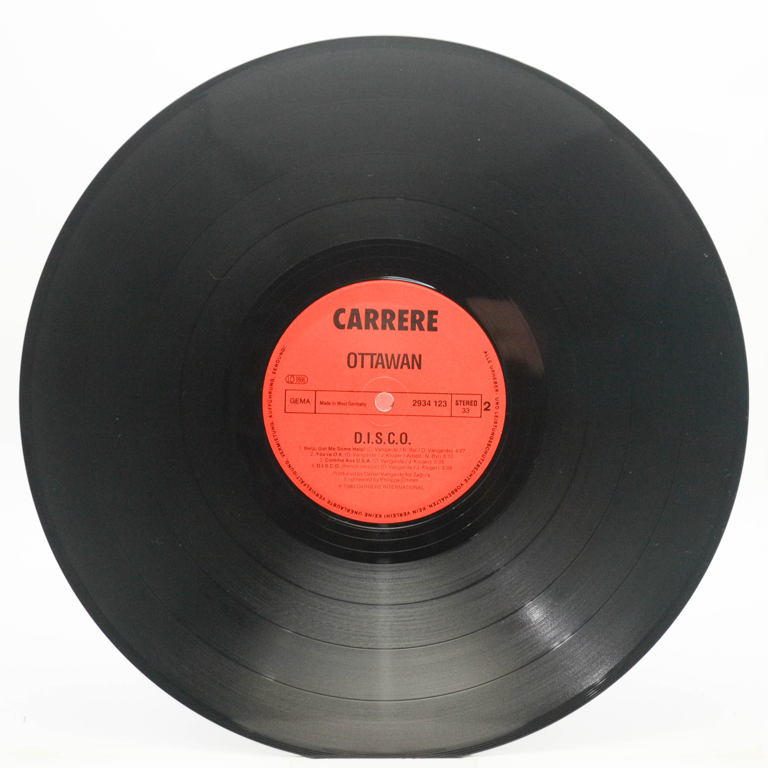 Виниловая пластинка Ottawan — D.I.S.C.O., 1980