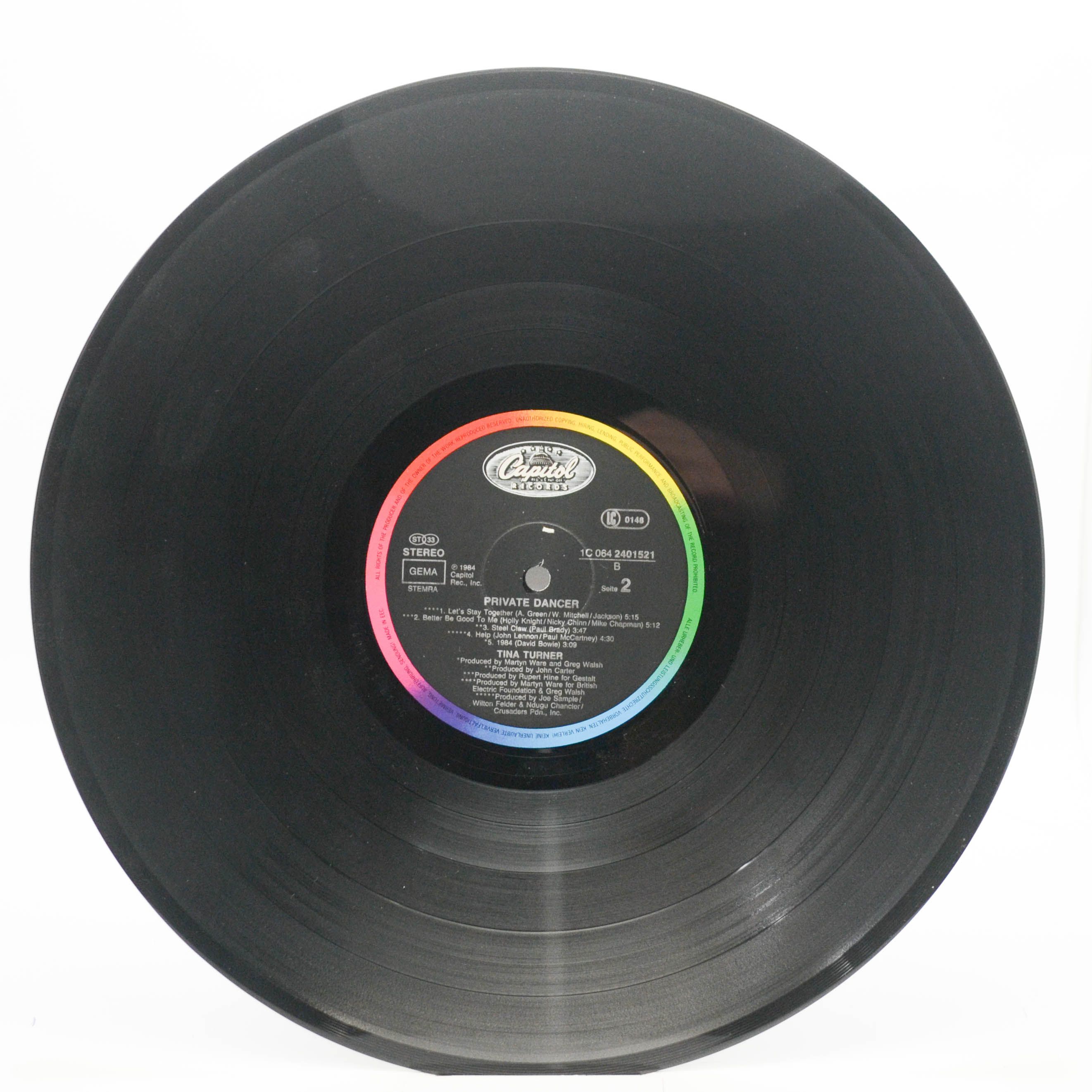 Tina Turner — Private Dancer, 1984