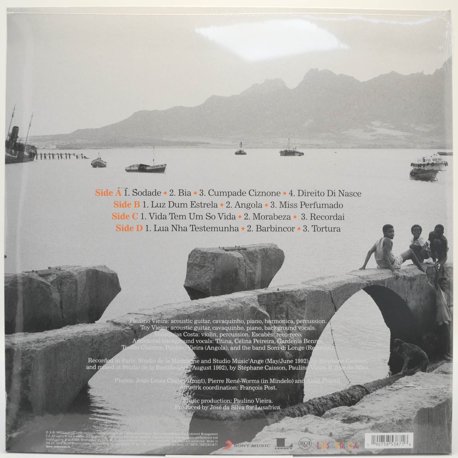 Виниловая пластинка Cesaria Evora — Miss Perfumado (2LP), 1992