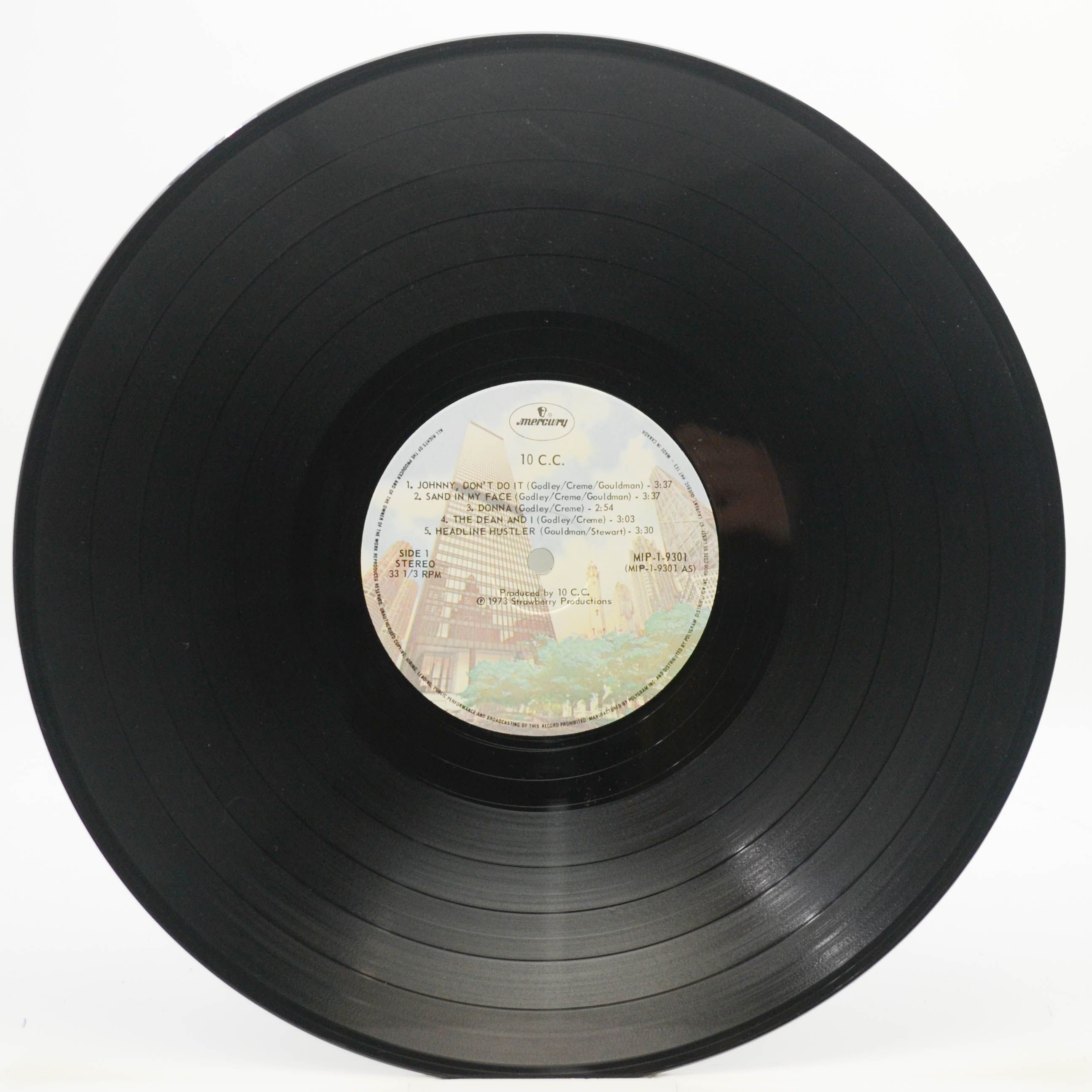 Виниловая пластинка 10cc — 10cc, 1973