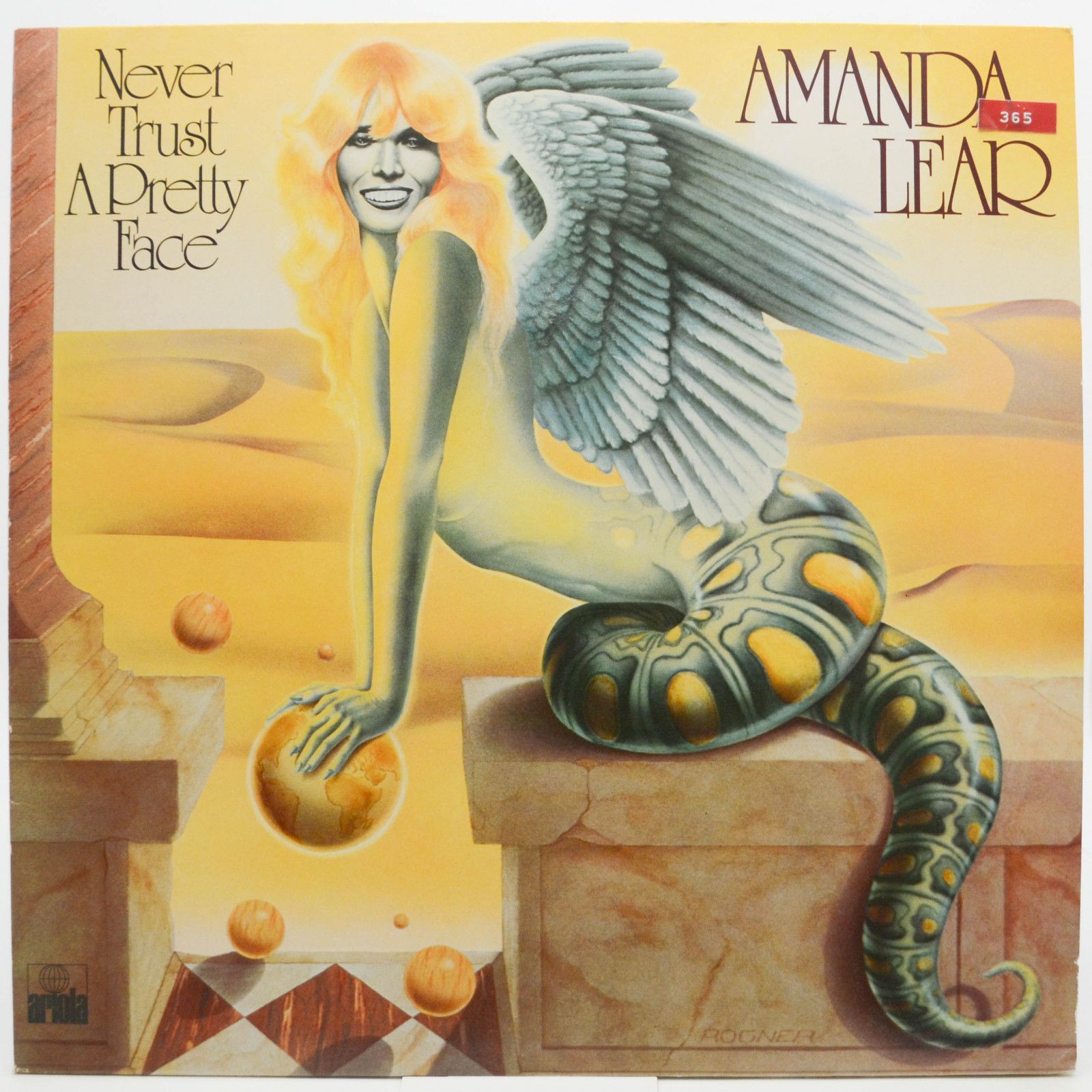 Виниловая пластинка Amanda Lear — Never Trust A Pretty Face, 1979