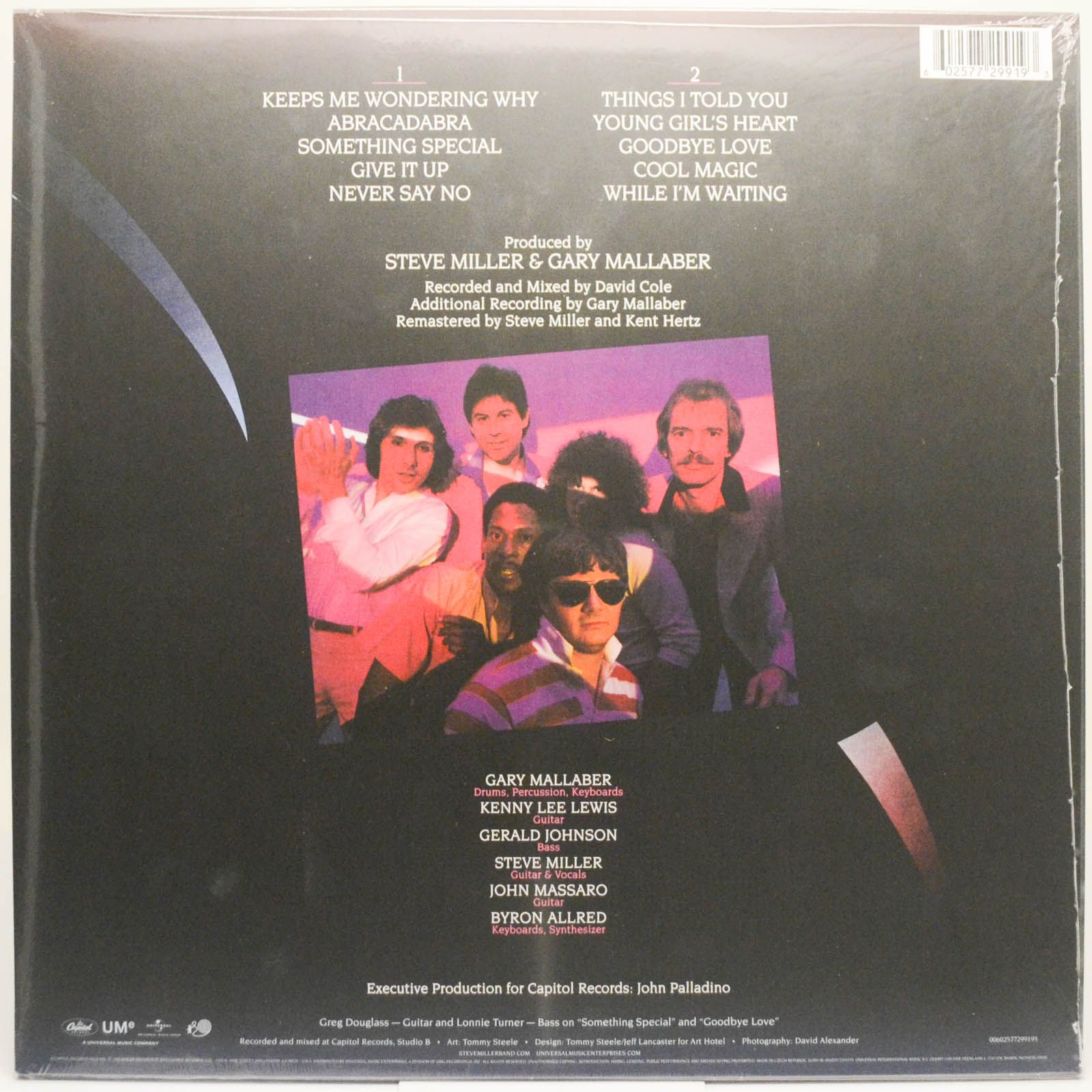 Виниловая пластинка The Steve Miller Band — Abracadabra, 1977
