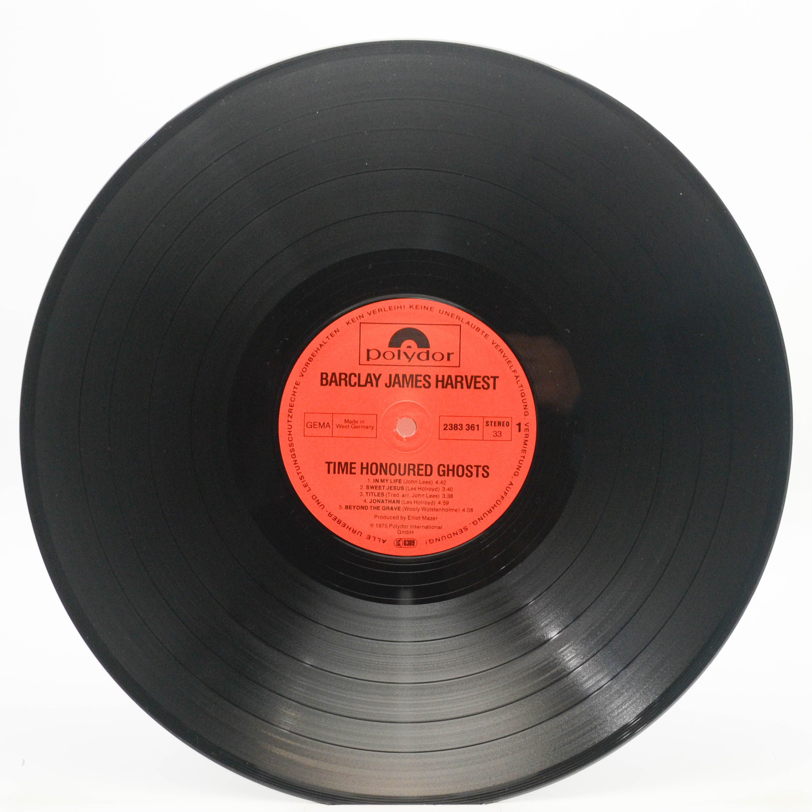 Виниловая пластинка Barclay James Harvest — Time Honoured Ghosts, 1975