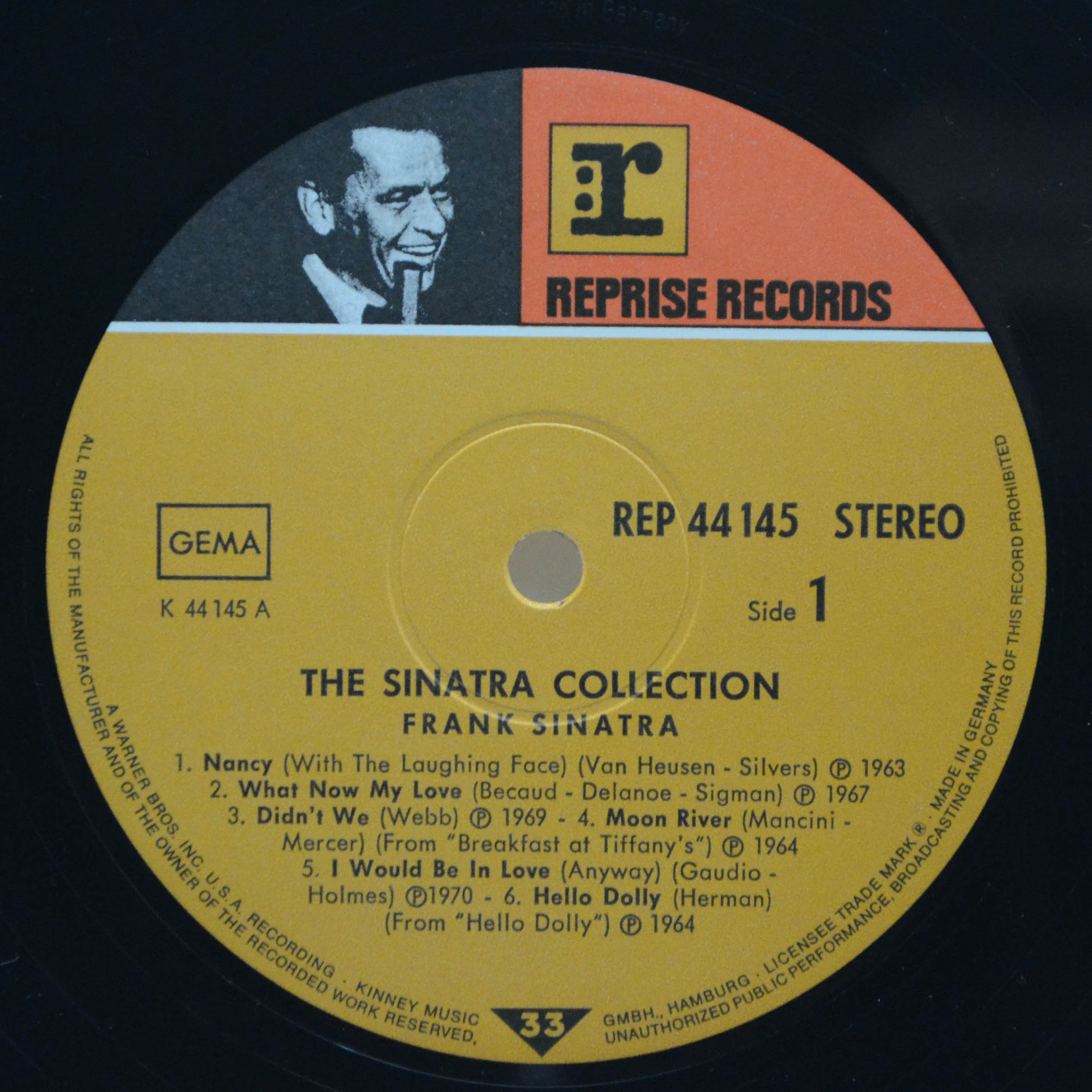 Виниловая пластинка Frank Sinatra — The Sinatra Collection, 1971