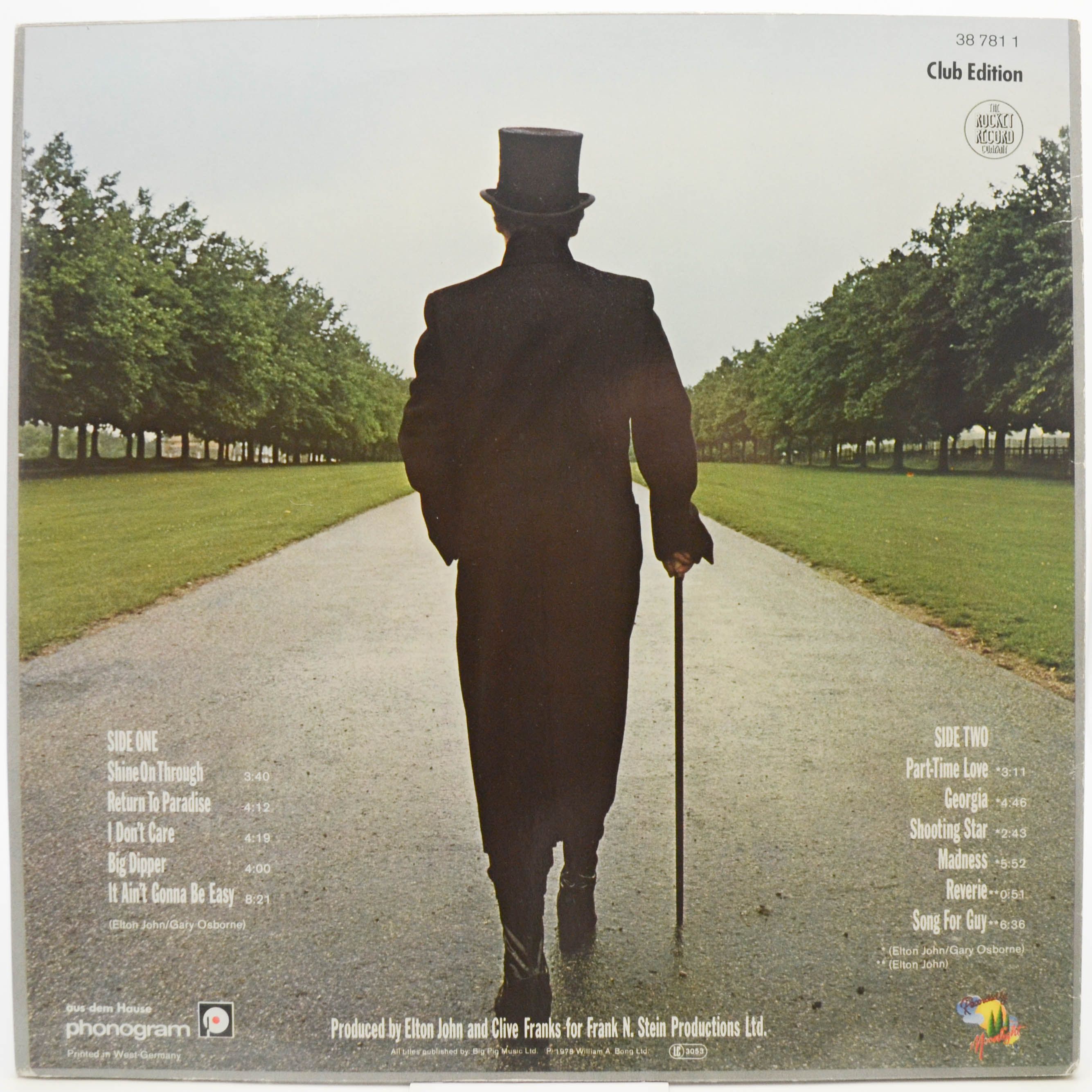 Elton John — A Single Man, 1979