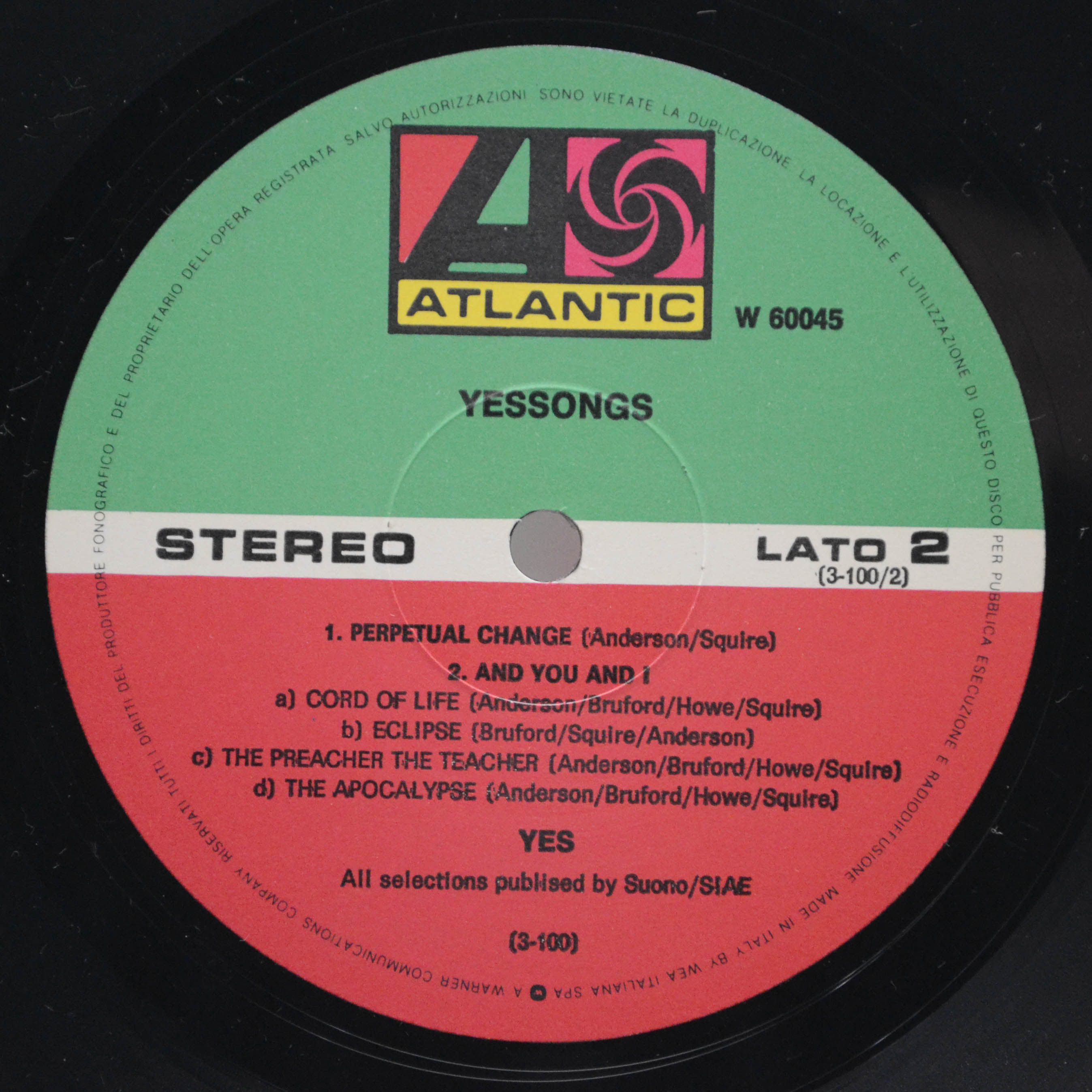 Виниловая пластинка Yes — Yessongs (3LP), 1973