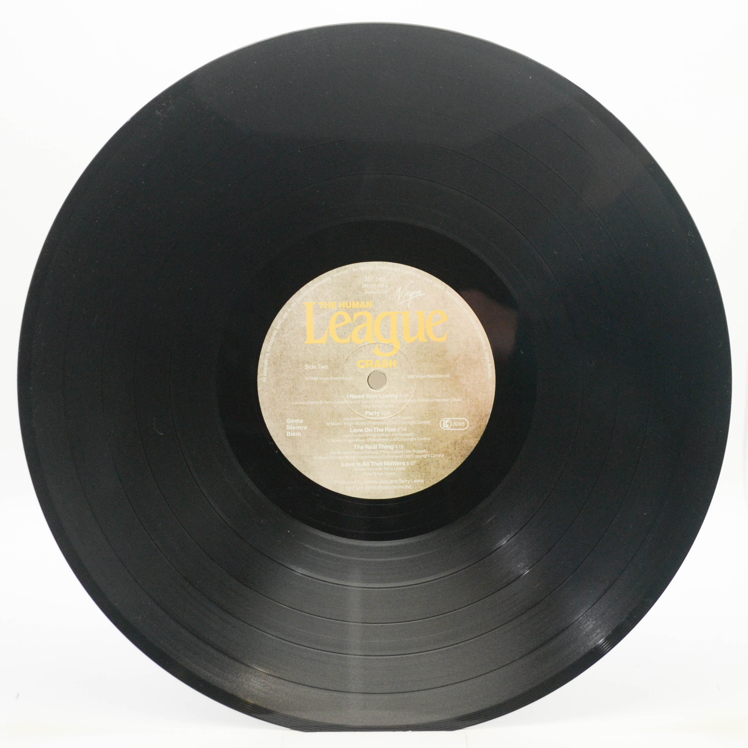 Human League — Crash, 1986