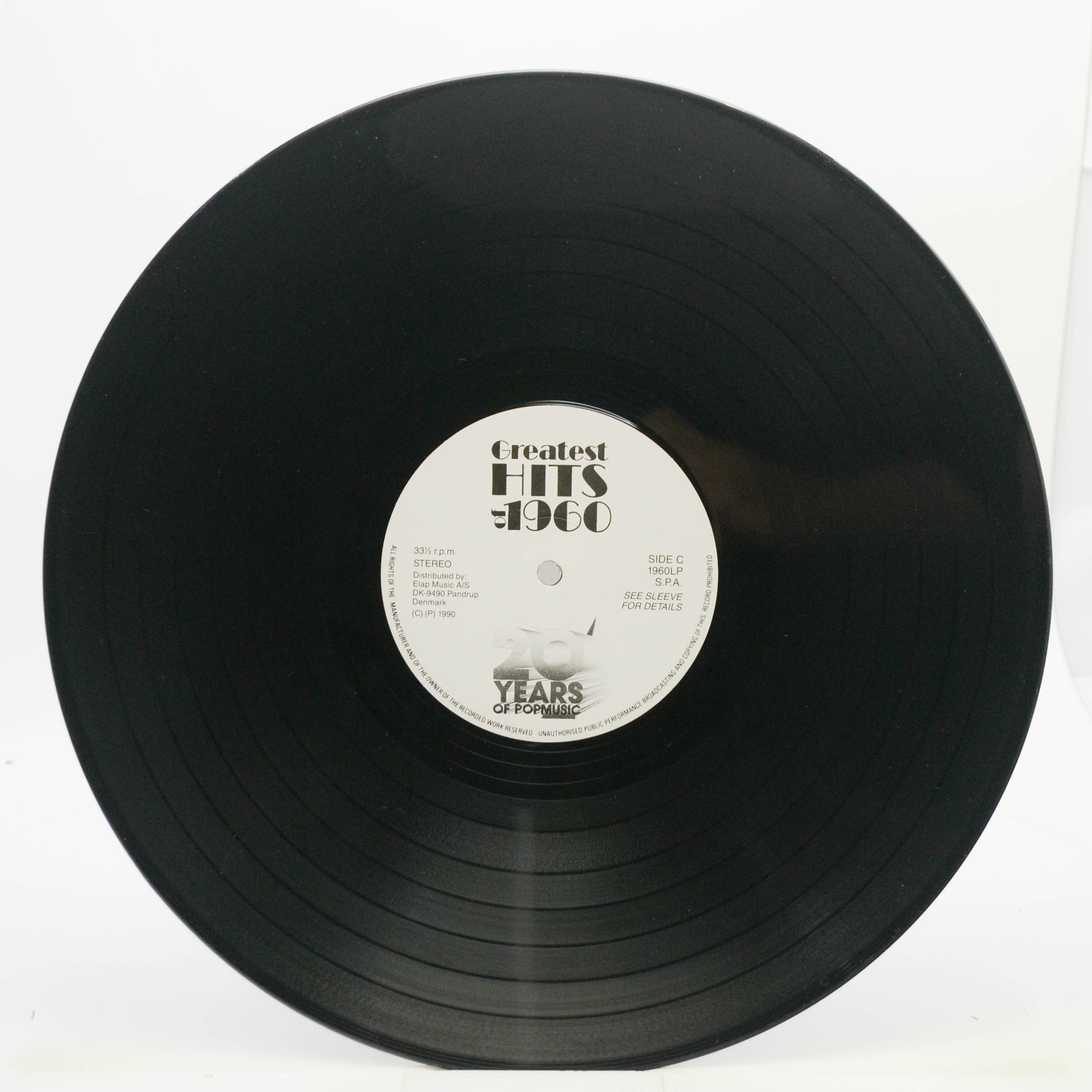 Виниловая пластинка Various — Greatest Hits Of 1960 (2LP), 1990