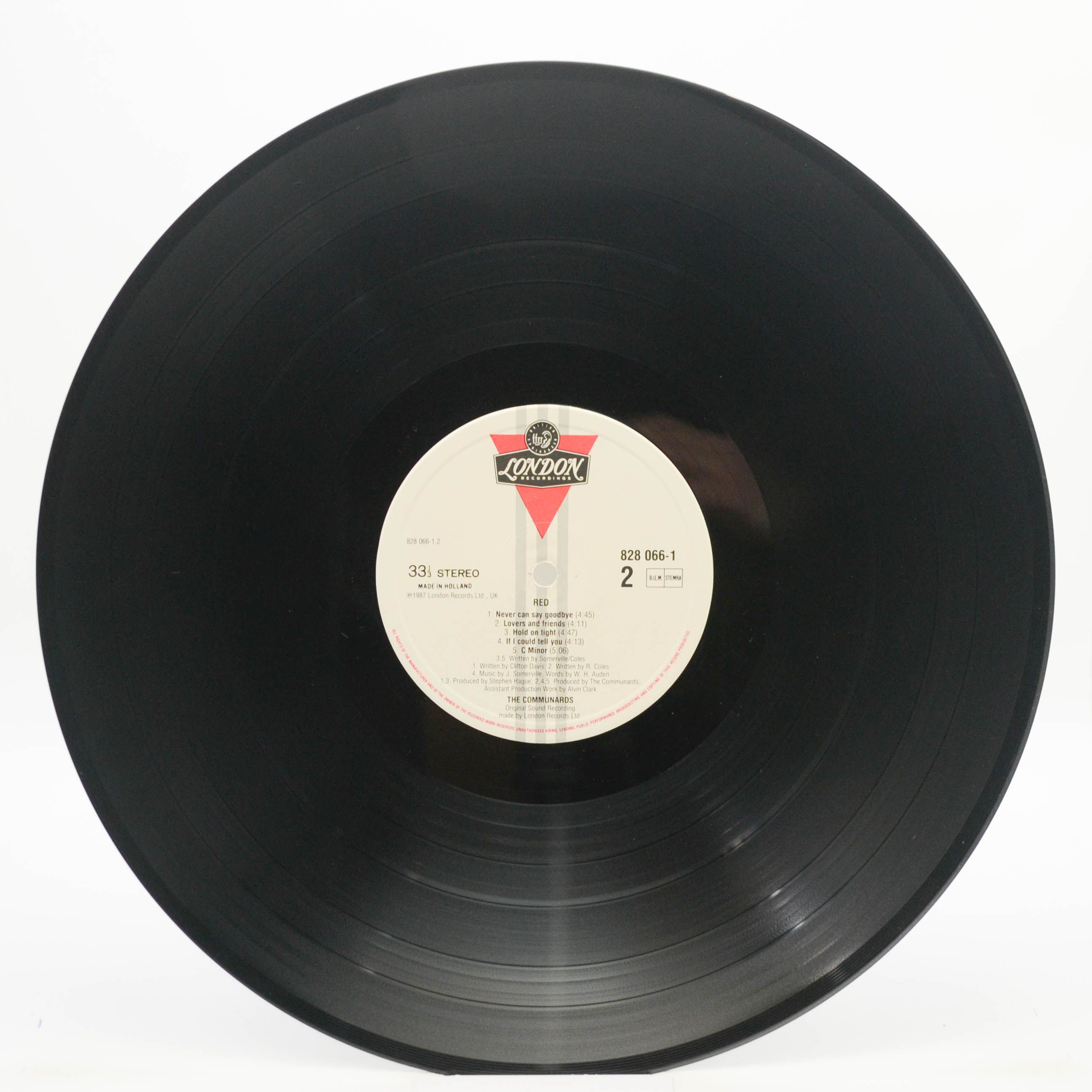 Виниловая пластинка Communards — Red, 1987